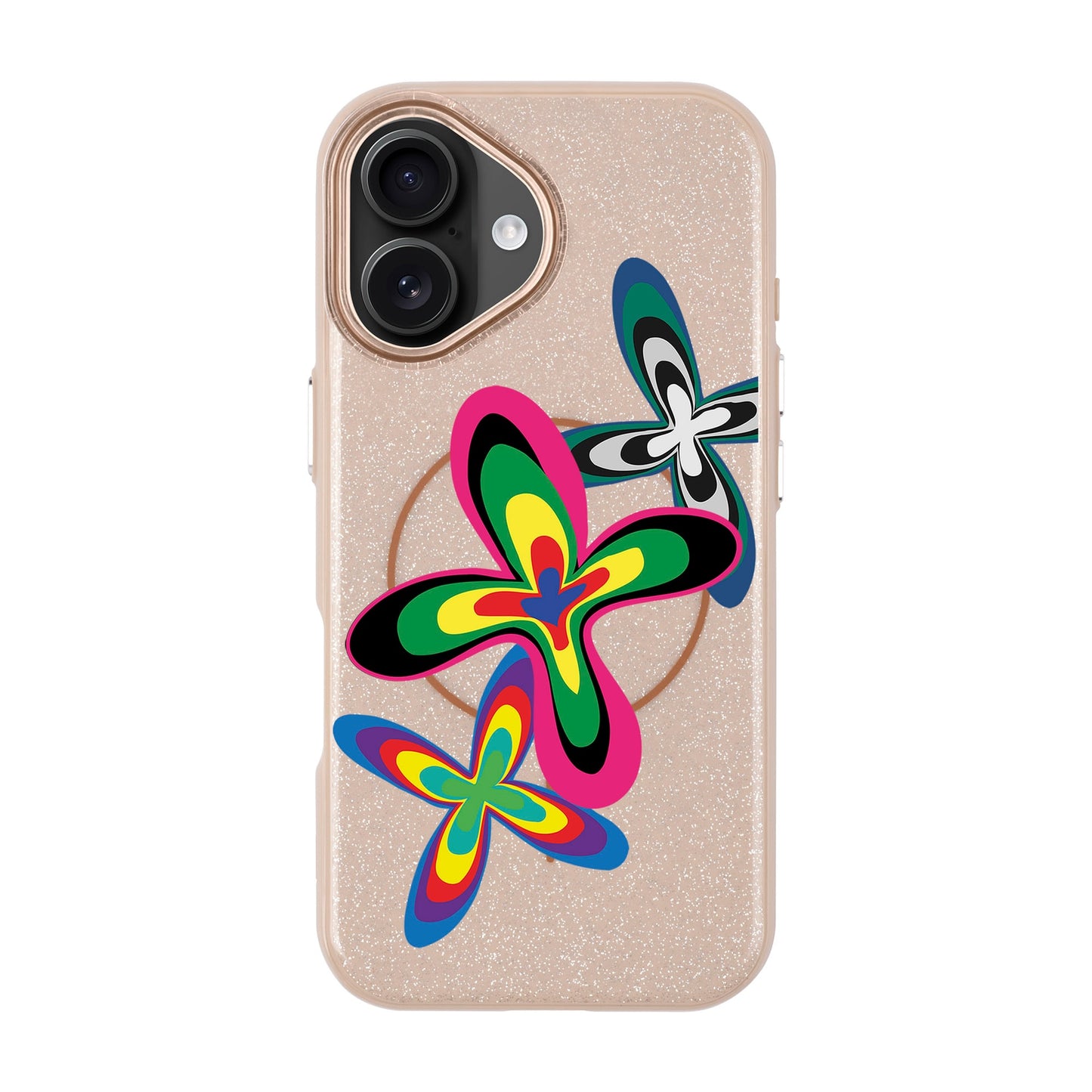 COLOR FLOWER-iPhone 16 Plus Radiant Kılıf MagSafe Özellikli