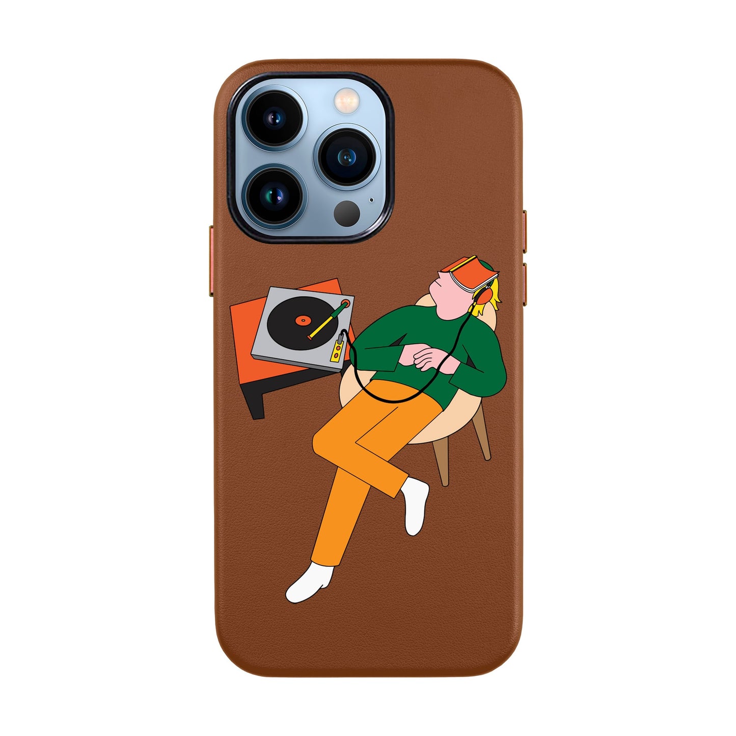 LAZY SUNDAY AFTERNOON-iPhone 13 Pro Max Leather Kılıf