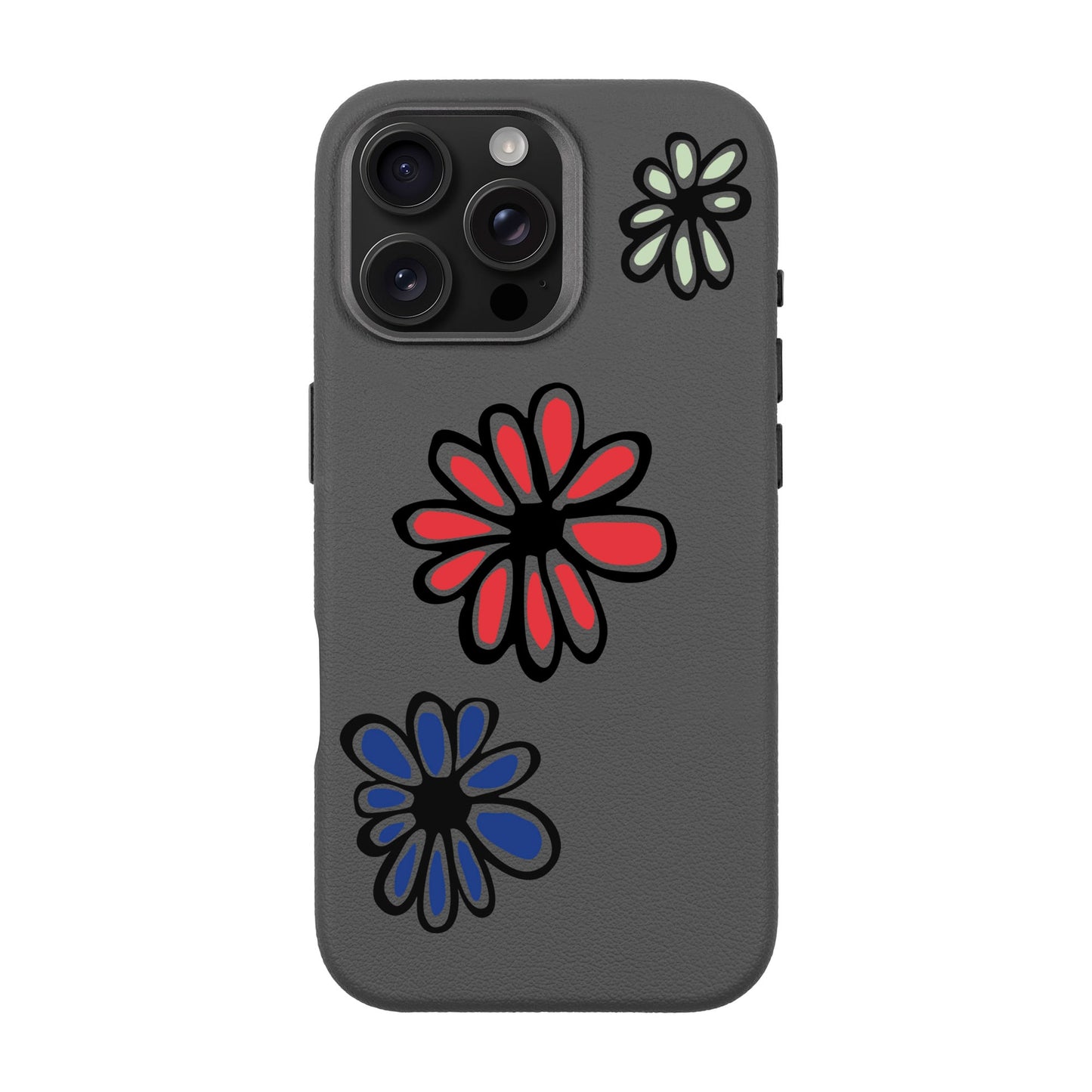 FLORIST-iPhone 16 Pro Max Leather Premium Kılıf MagSafe Özellikli