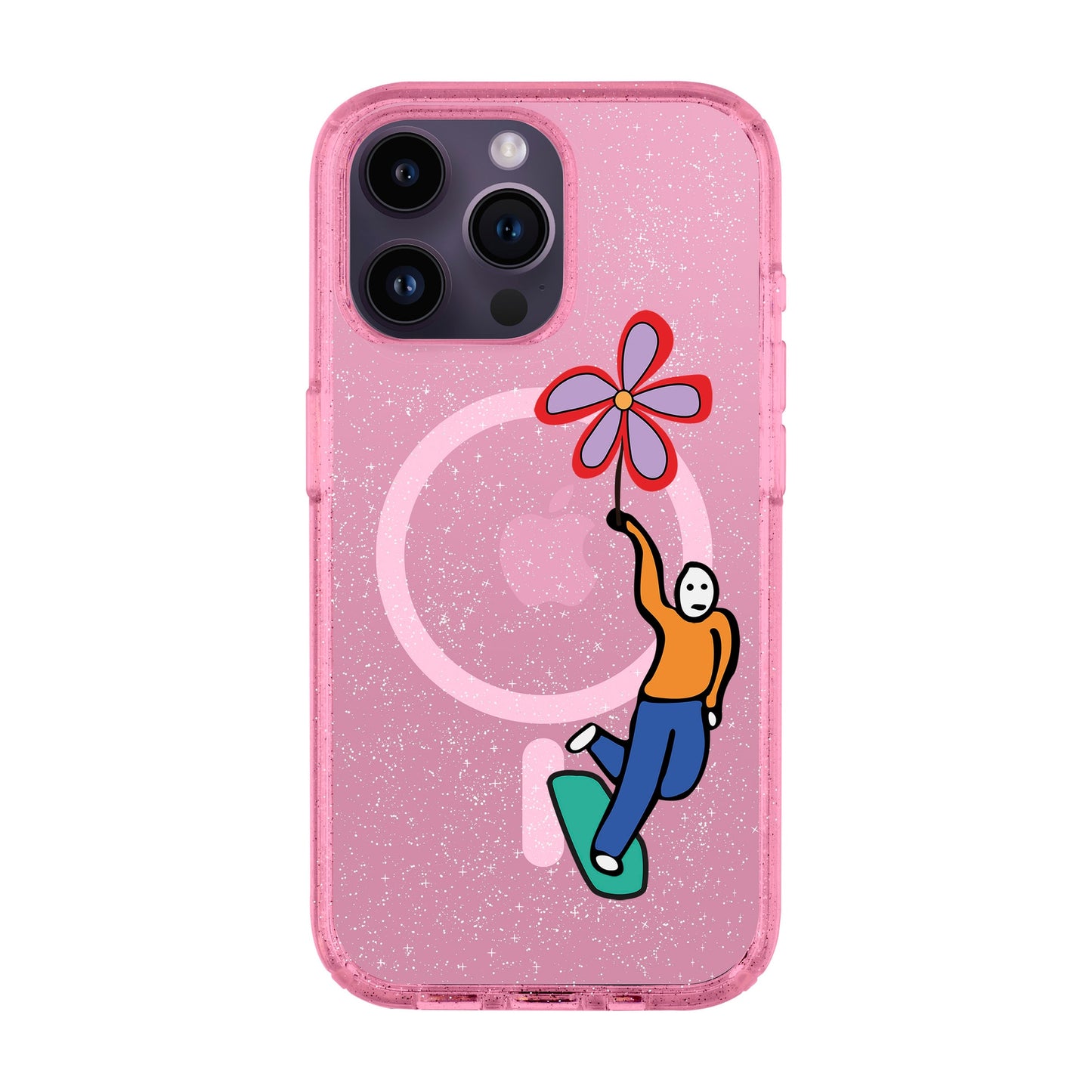 SKATEBOARDER-iPhone 14 Pro Max Shiny Kılıf MagSafe Özellikli
