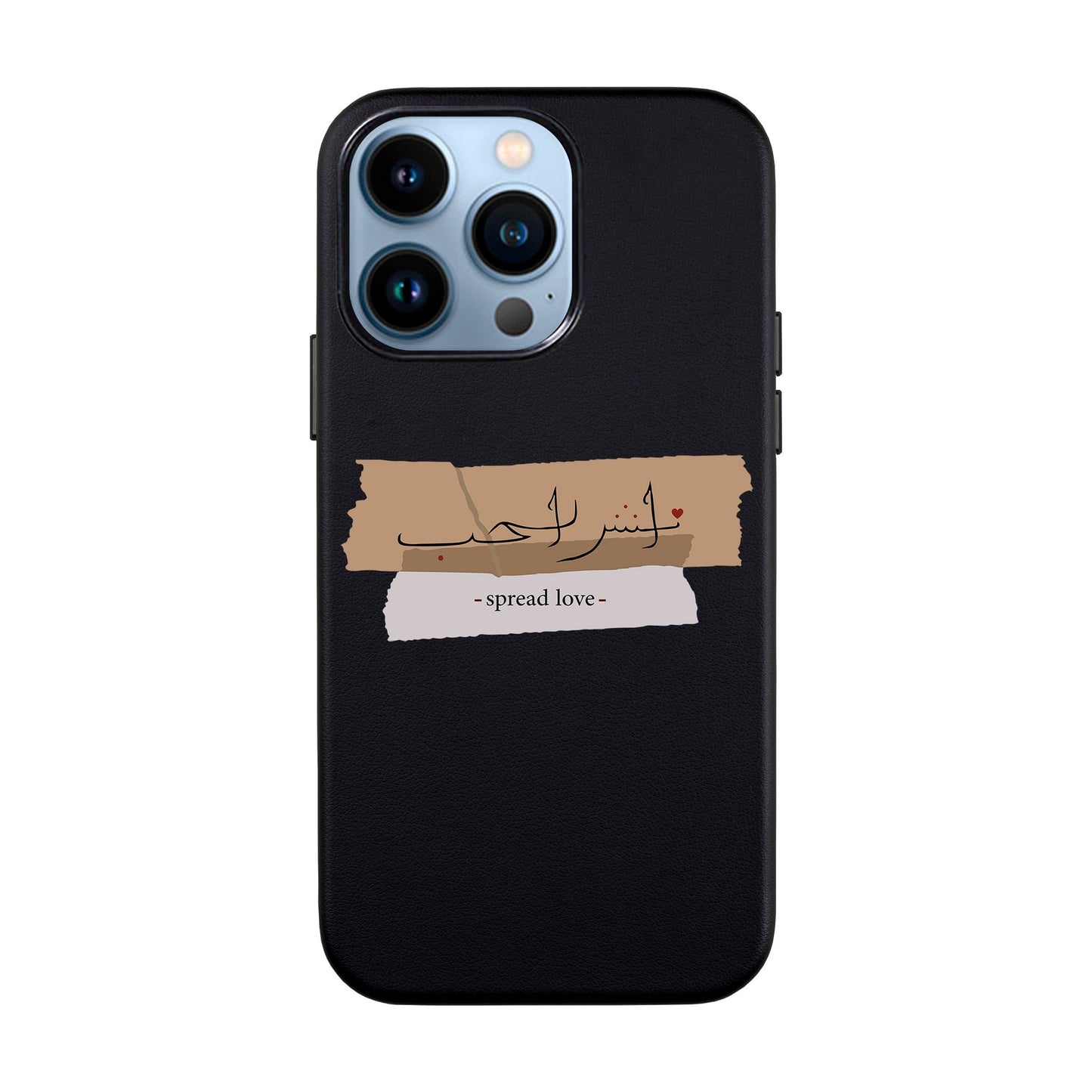 SPREAD LOVE-iPhone 13 Pro Leather Kılıf