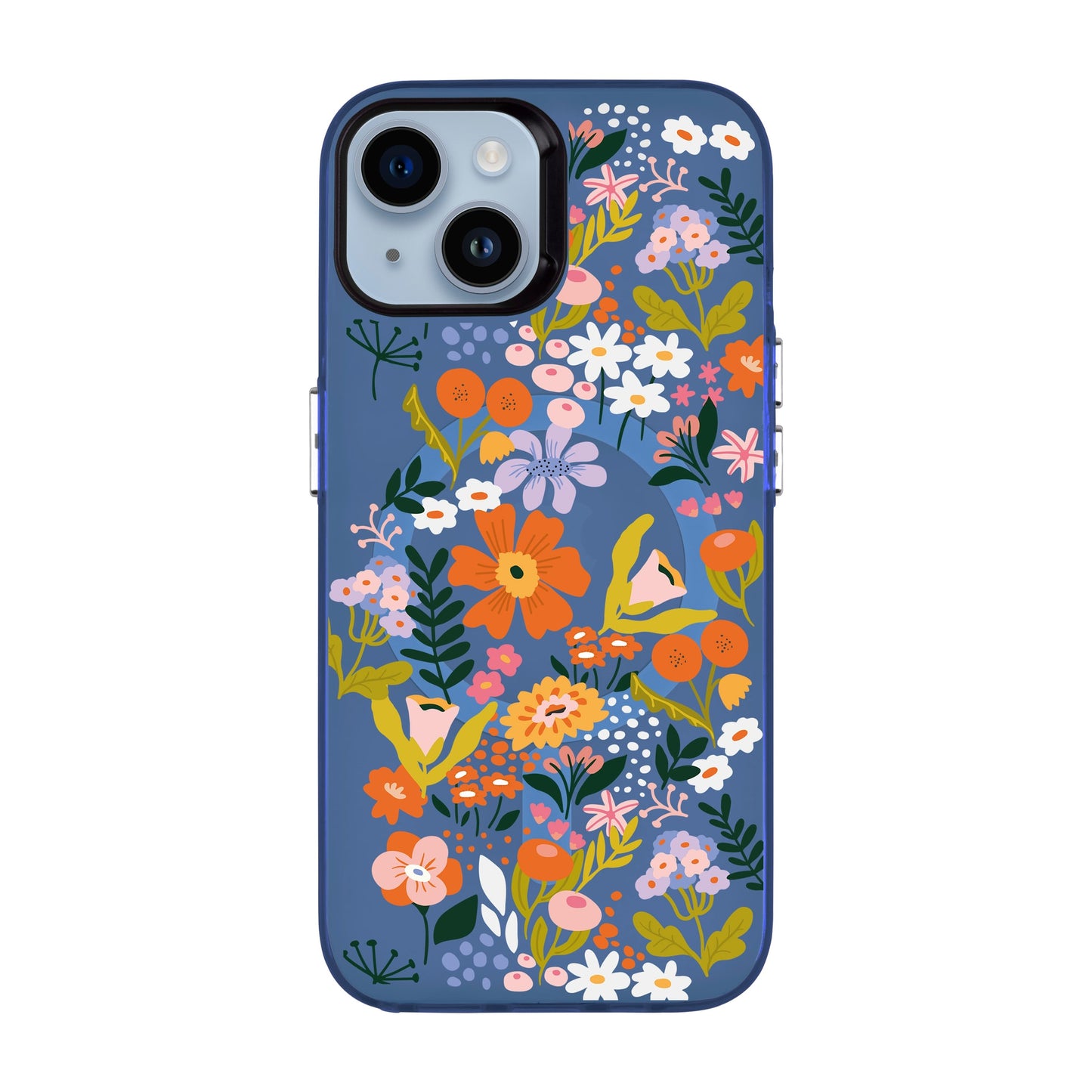 FLOWER-iPhone 14 Hold Kılıf MagSafe Özellikli
