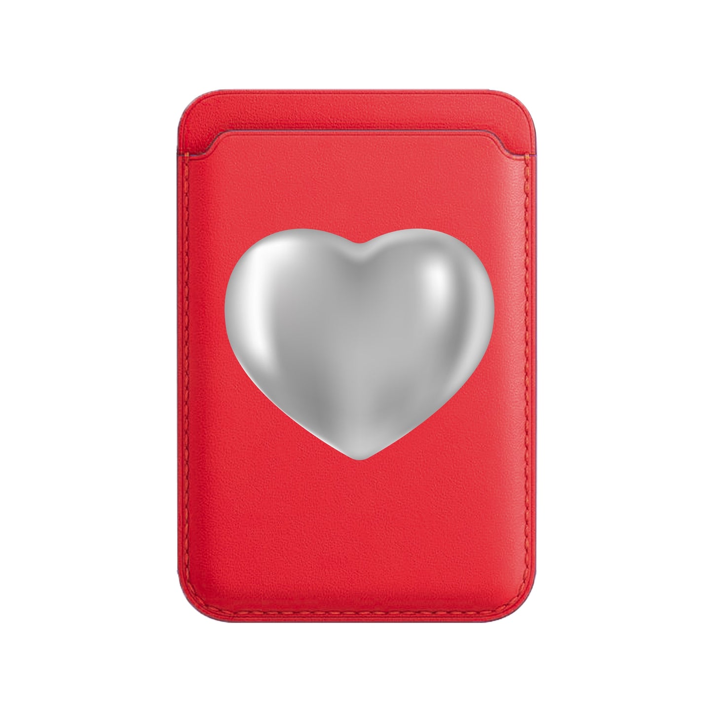SILVER HEART-Leather Kartlık