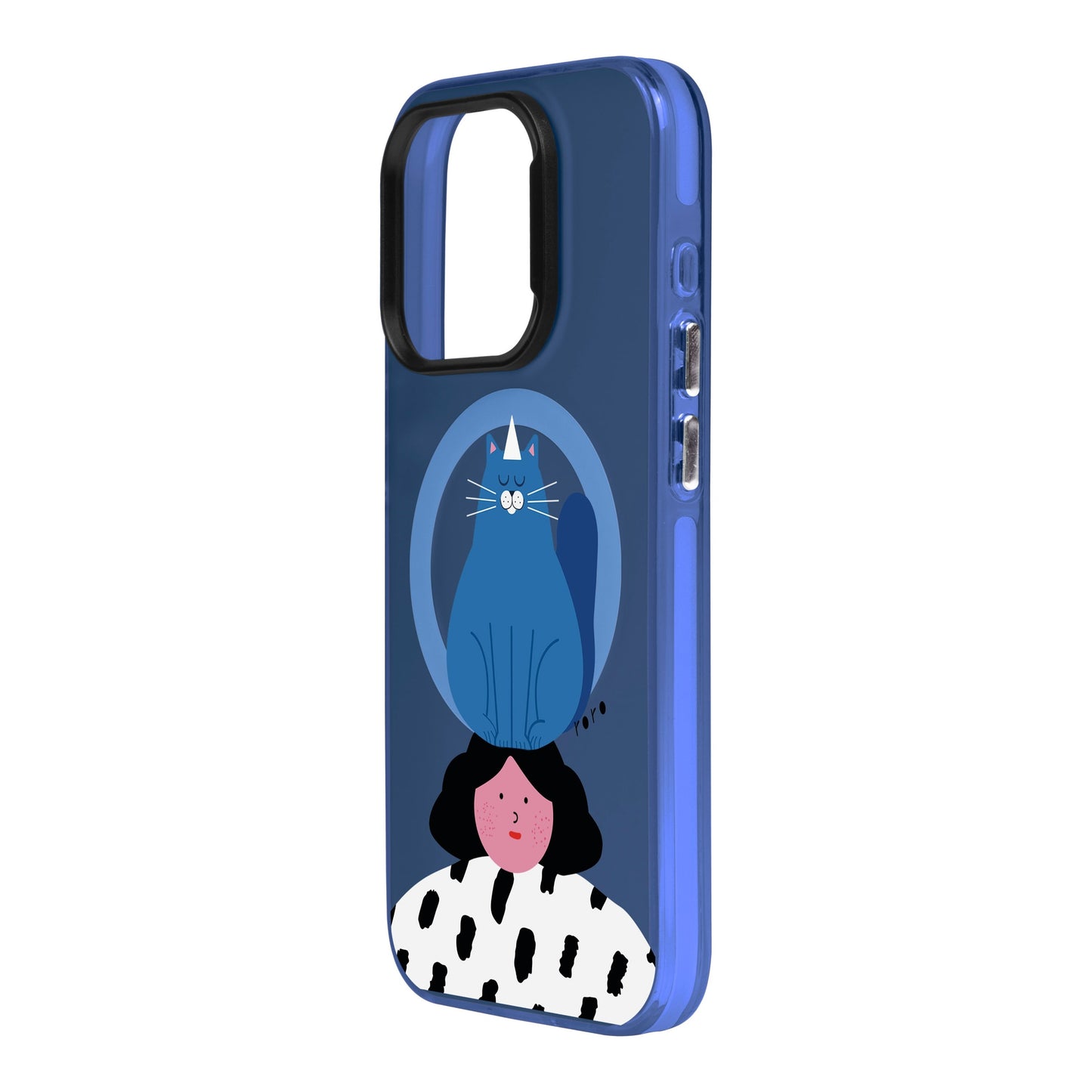 NAUGHTY CAT-iPhone 13 Hold Kılıf MagSafe Özellikli