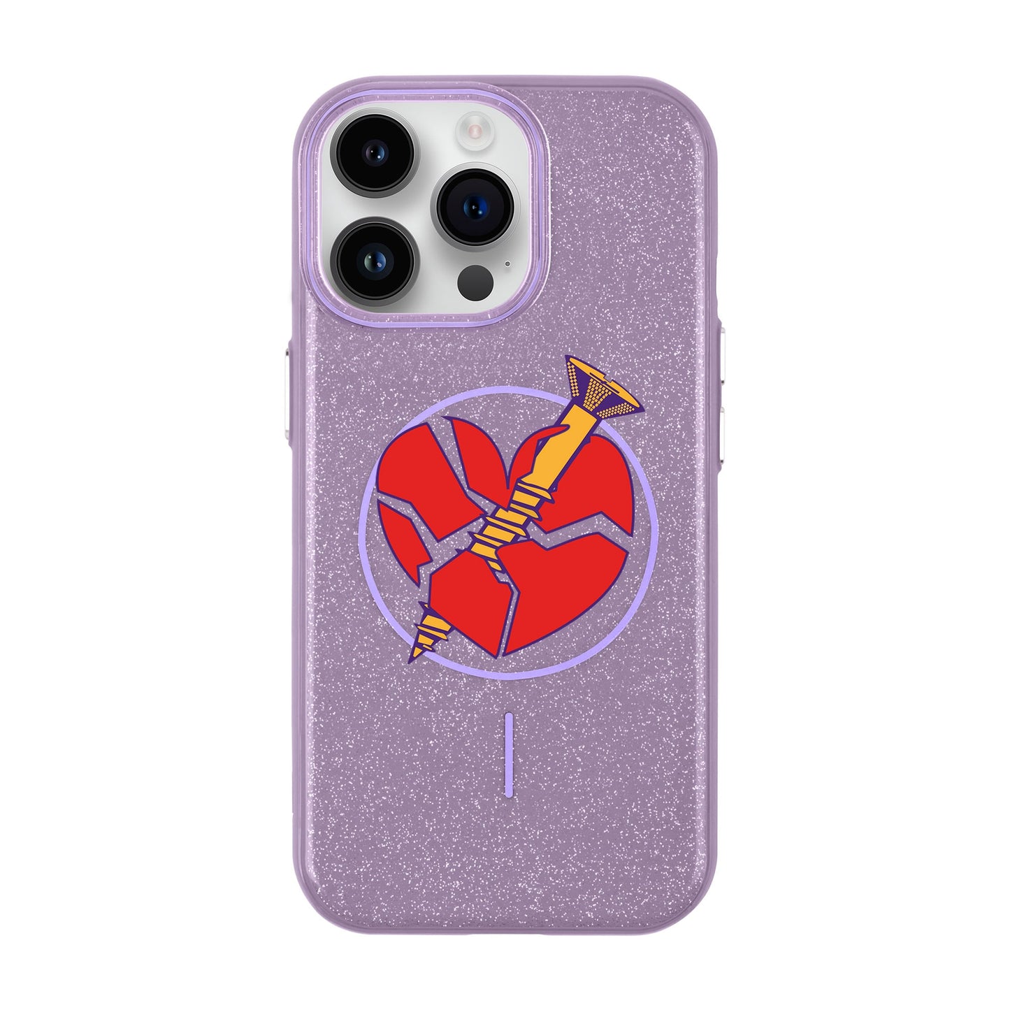 BROKEN HEART-iPhone 14 Pro Max Radiant Kılıf MagSafe Özellikli
