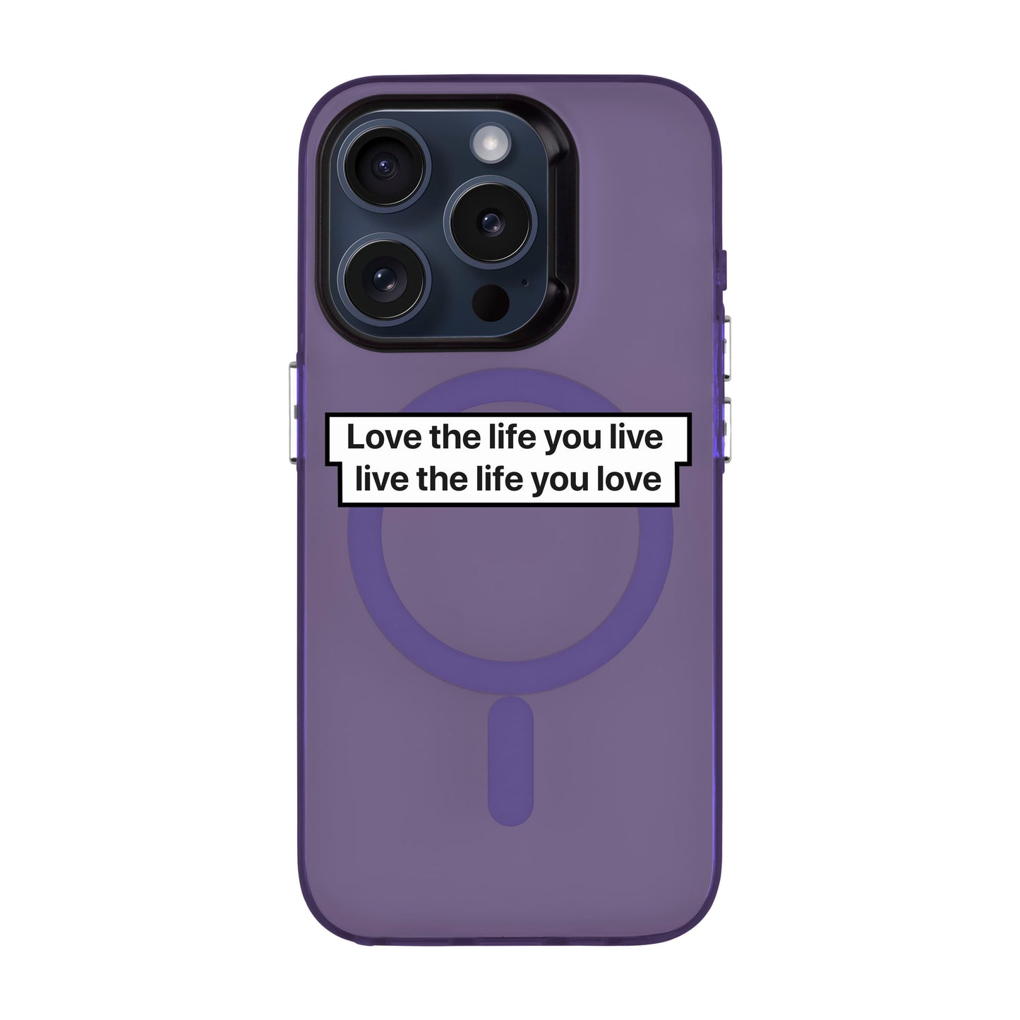 LOVE THE LIFE-iPhone 13 Pro Hold Kılıf MagSafe Özellikli