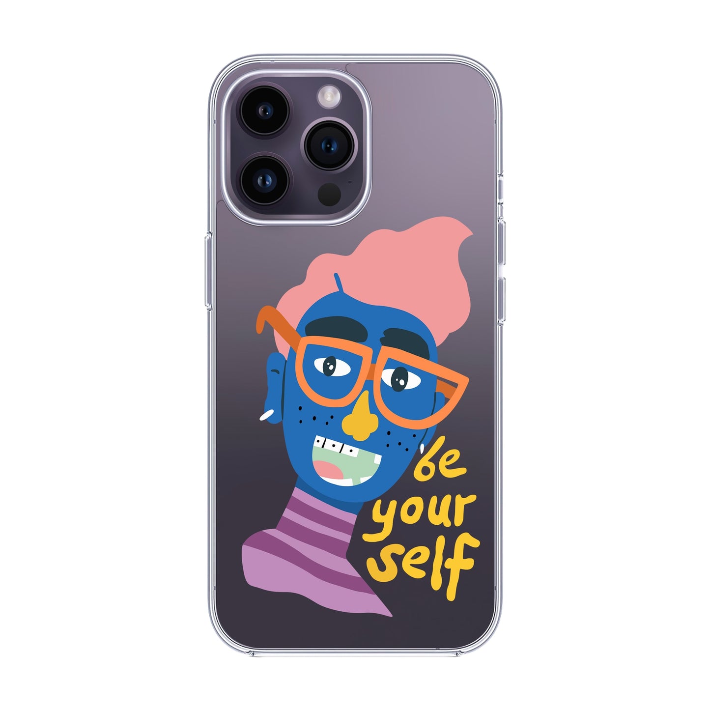 BE YOUR SELF-iPhone 15 Pro Max Solid Kılıf
