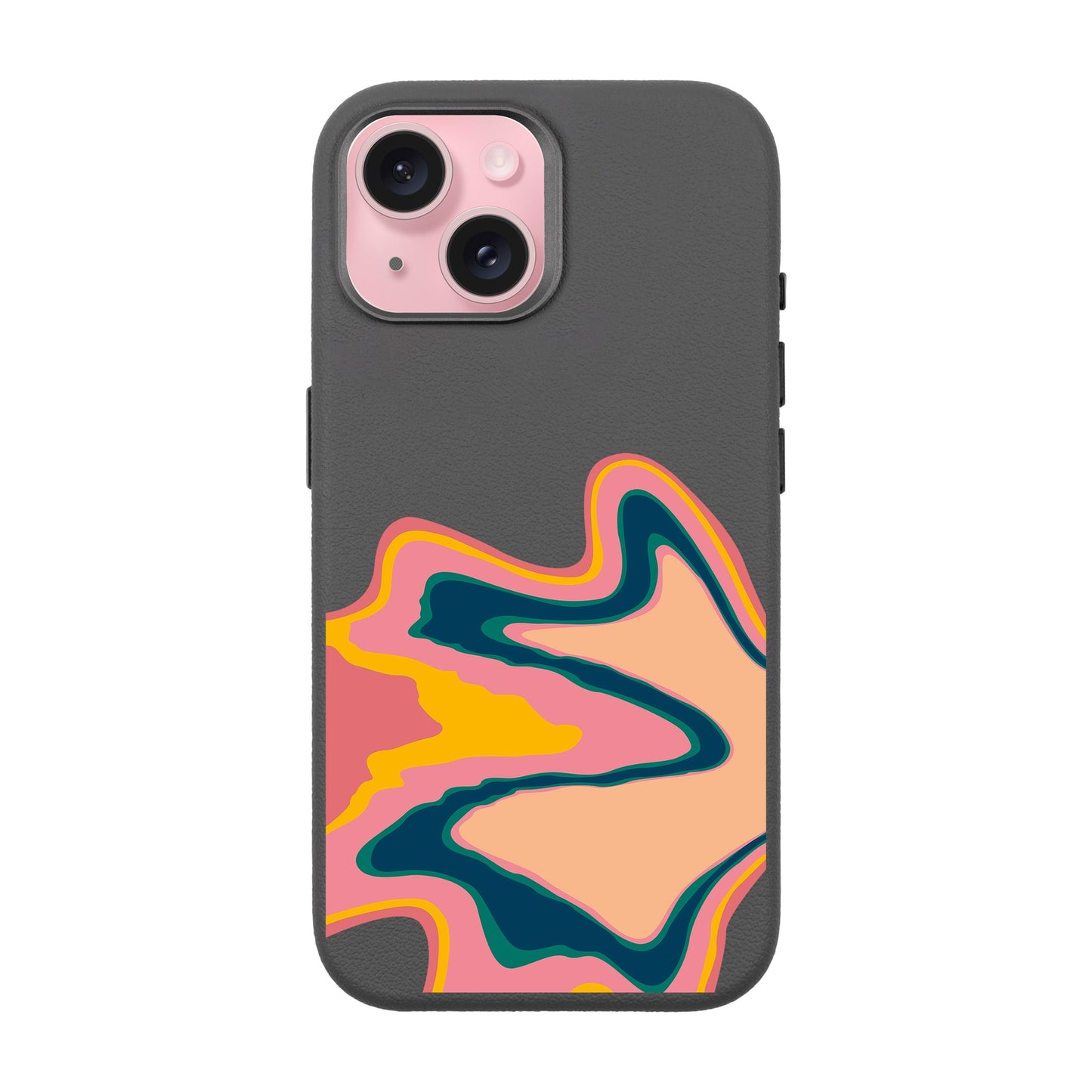 US IN ESSENCE-iPhone 15 Leather Premium Kılıf MagSafe Özellikli