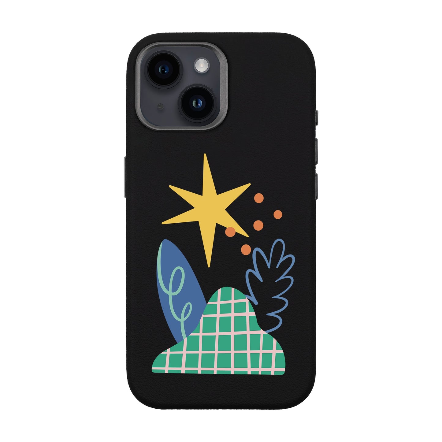 LITTLE NATURE-iPhone 14 Leather Premium Kılıf MagSafe Özellikli