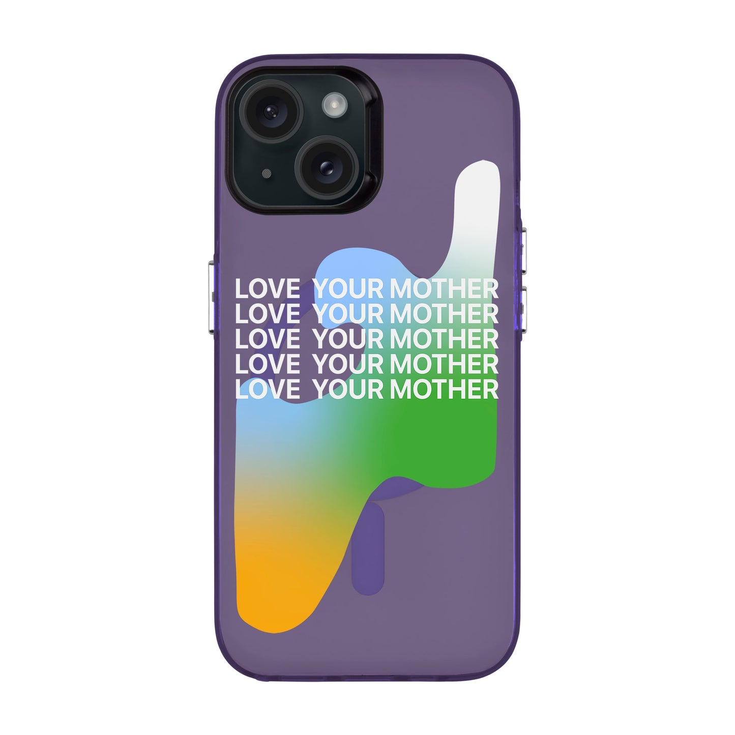 LOVE YOUR MOTHER-iPhone 15 Hold Kılıf MagSafe Özellikli