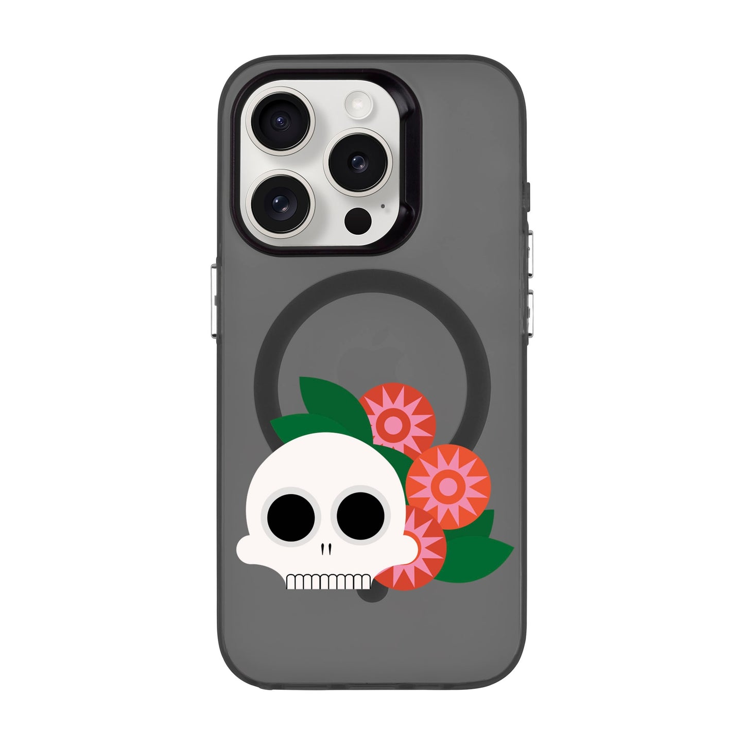 MEMENTO BLOOM-iPhone 15 Pro Hold Kılıf MagSafe Özellikli