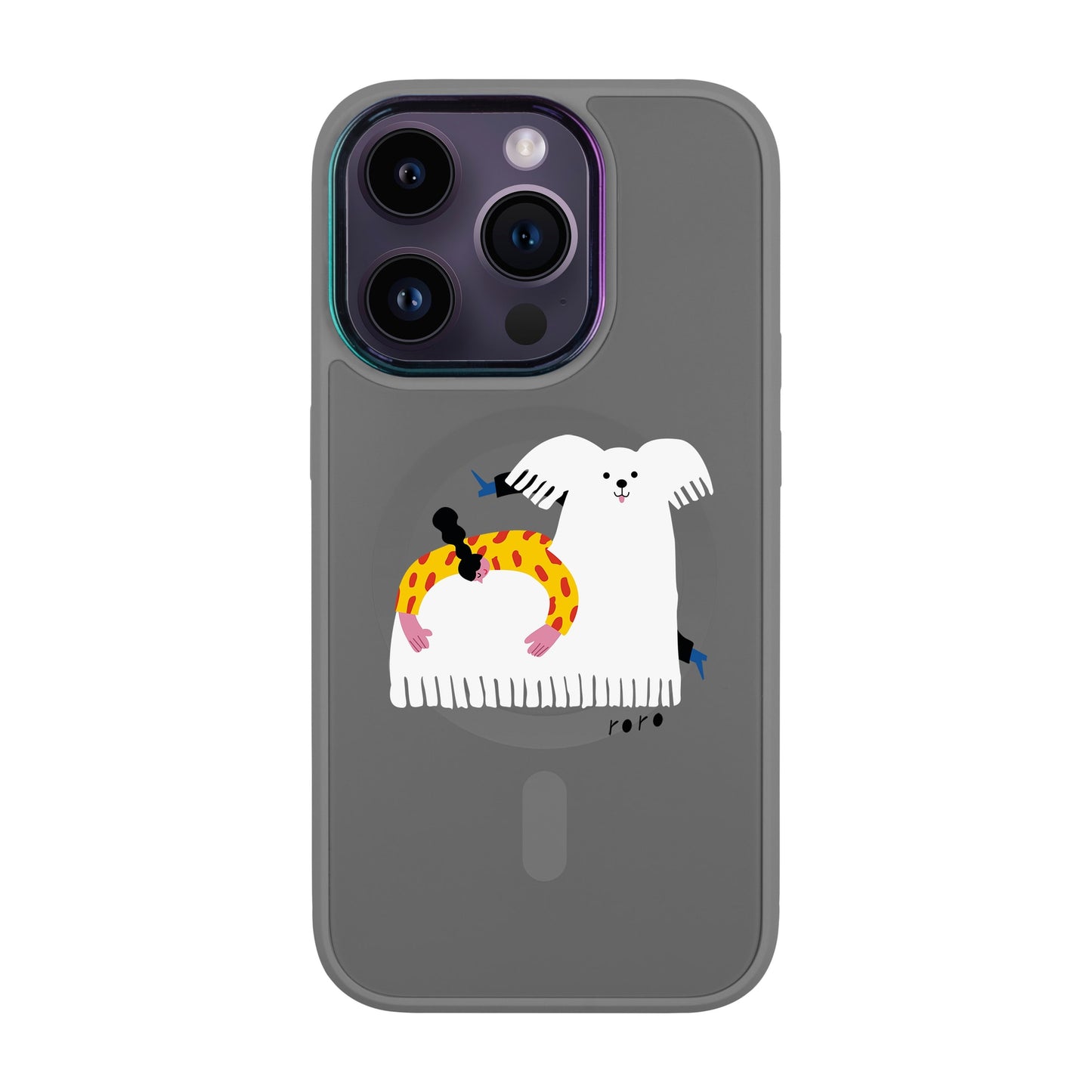FANCY DOG-iPhone 13 Pro Vigor Kılıf MagSafe Özellikli
