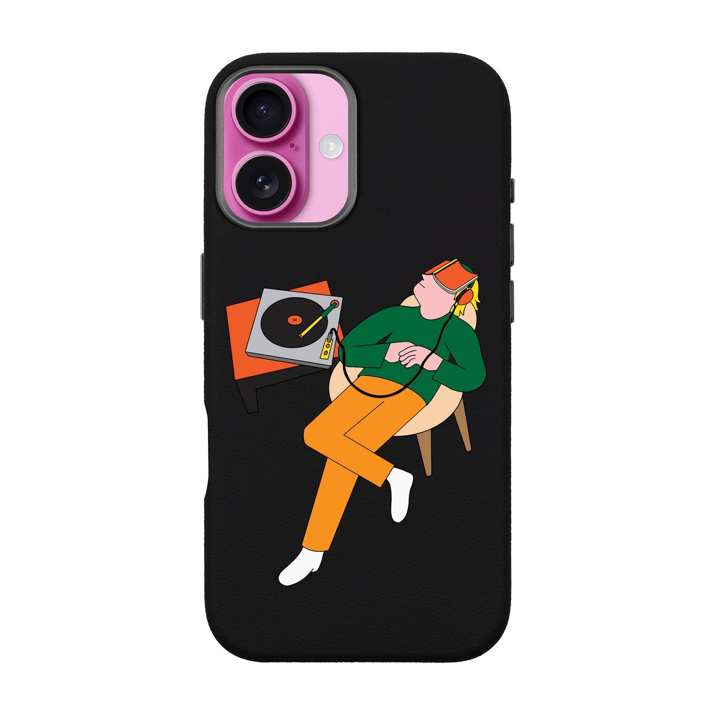 LAZY SUNDAY AFTERNOON-iPhone 16 Plus Leather Premium Kılıf MagSafe Özellikli
