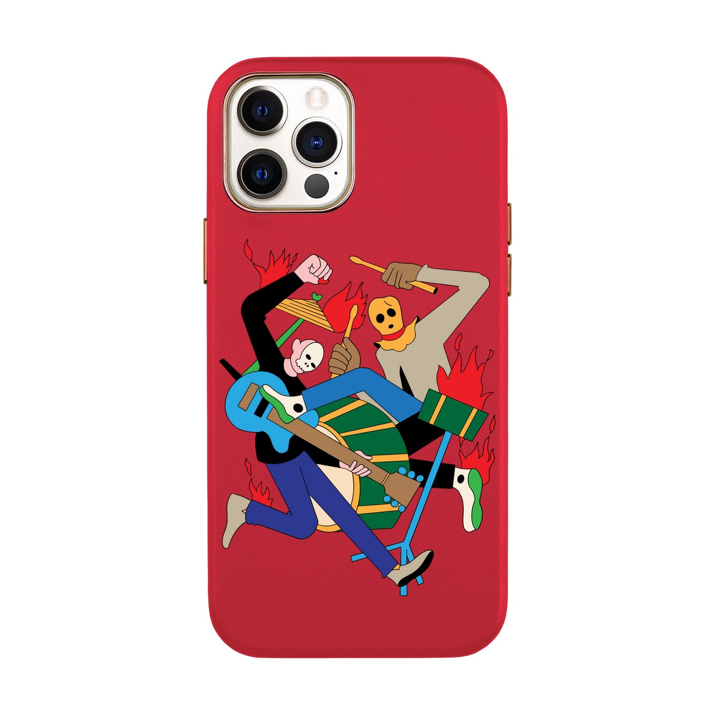 MONSTER MASH-iPhone X / Xs Leather Kılıf