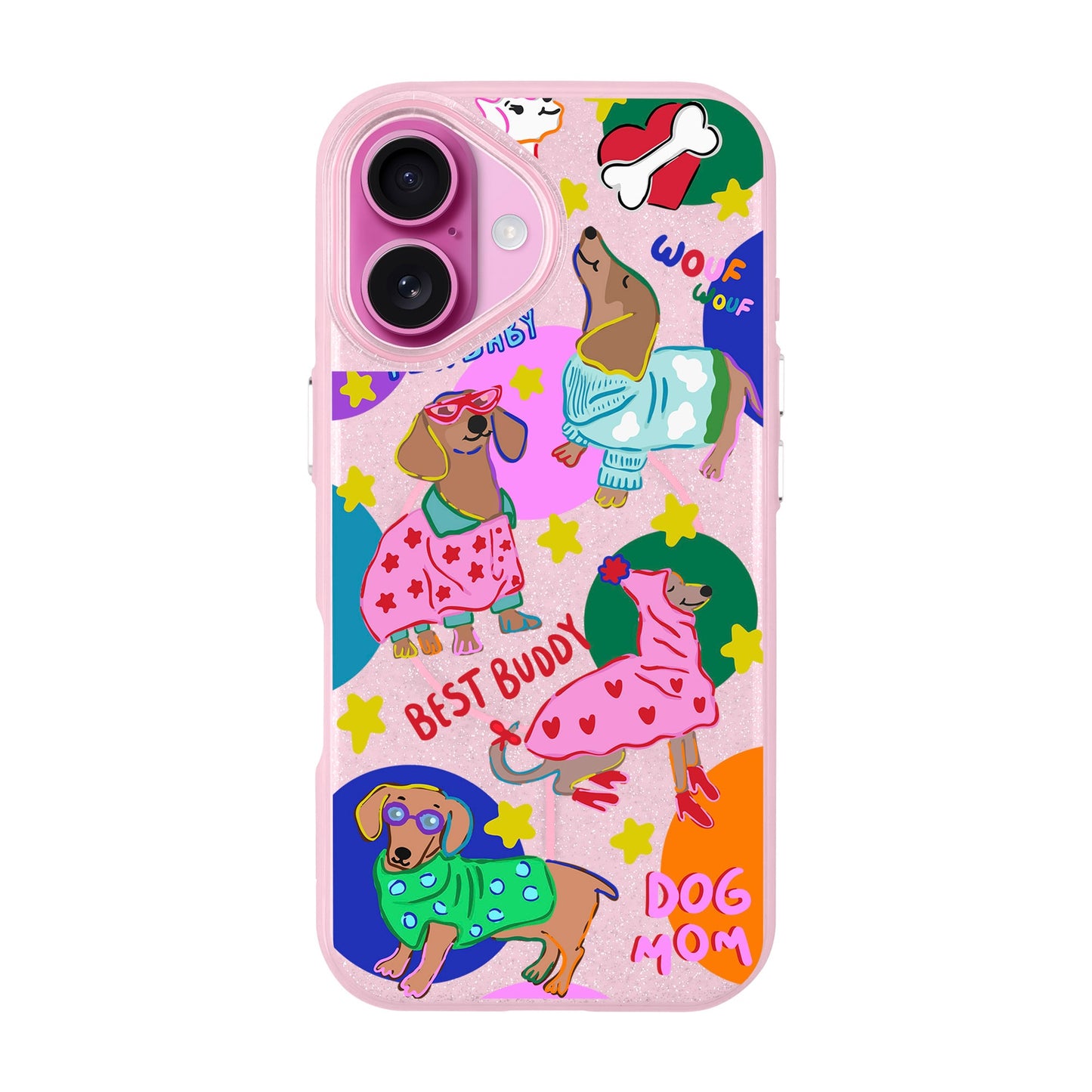 DOG MOM-iPhone 16 Radiant Kılıf MagSafe Özellikli