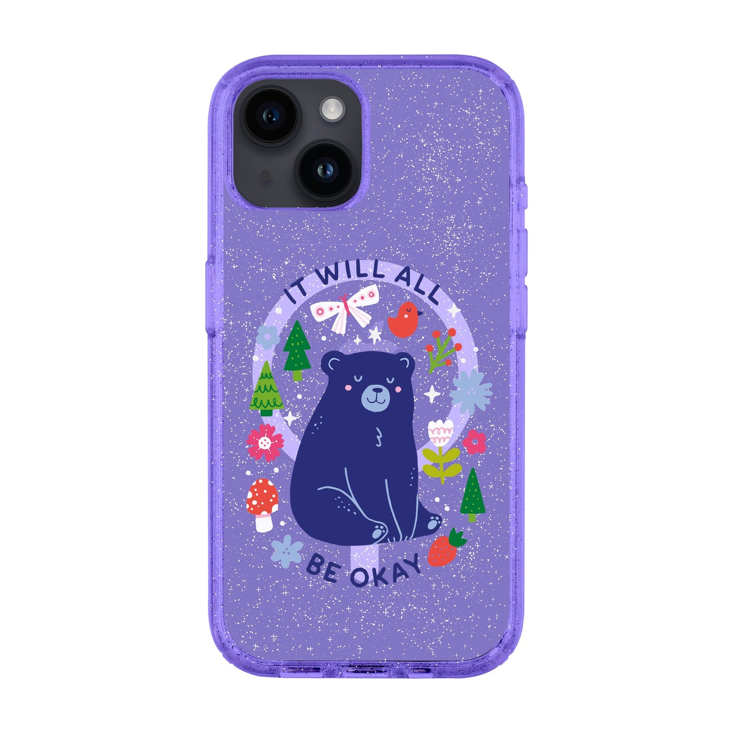 BE OKAY-iPhone 13 Shiny Kılıf MagSafe Özellikli