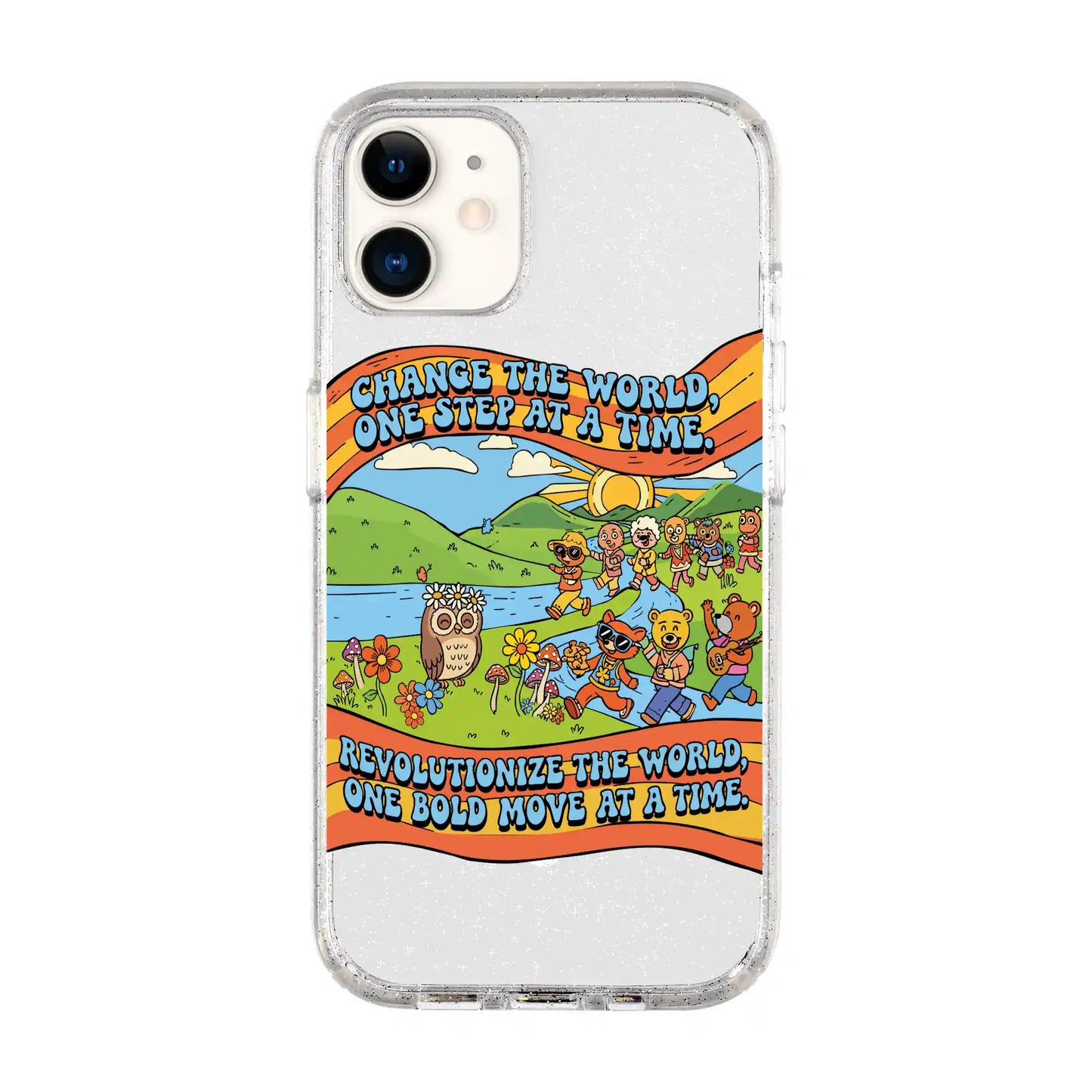 CHANGE THE WORLD-iPhone 11 Shiny Kılıf MagSafe Özellikli