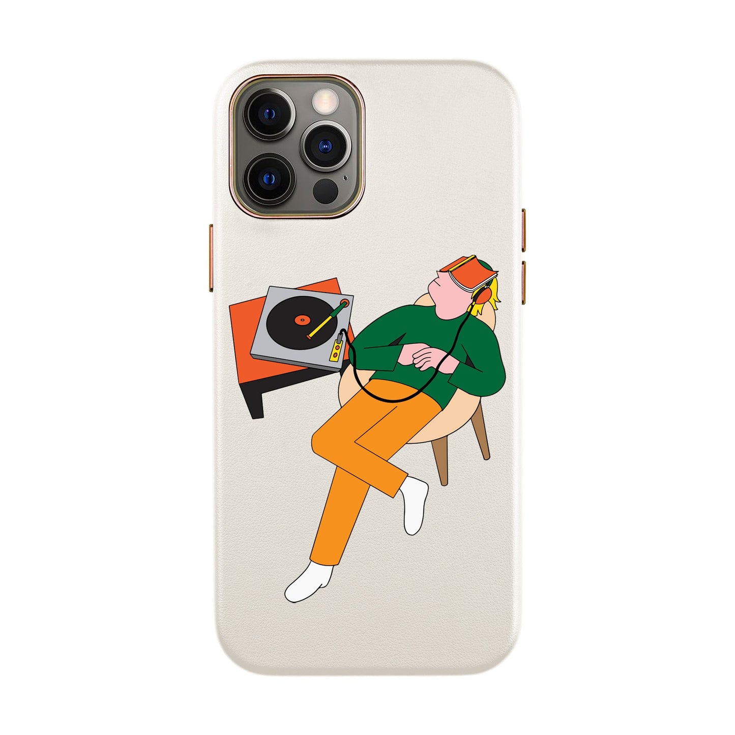 LAZY SUNDAY AFTERNOON-iPhone X / Xs Leather Kılıf