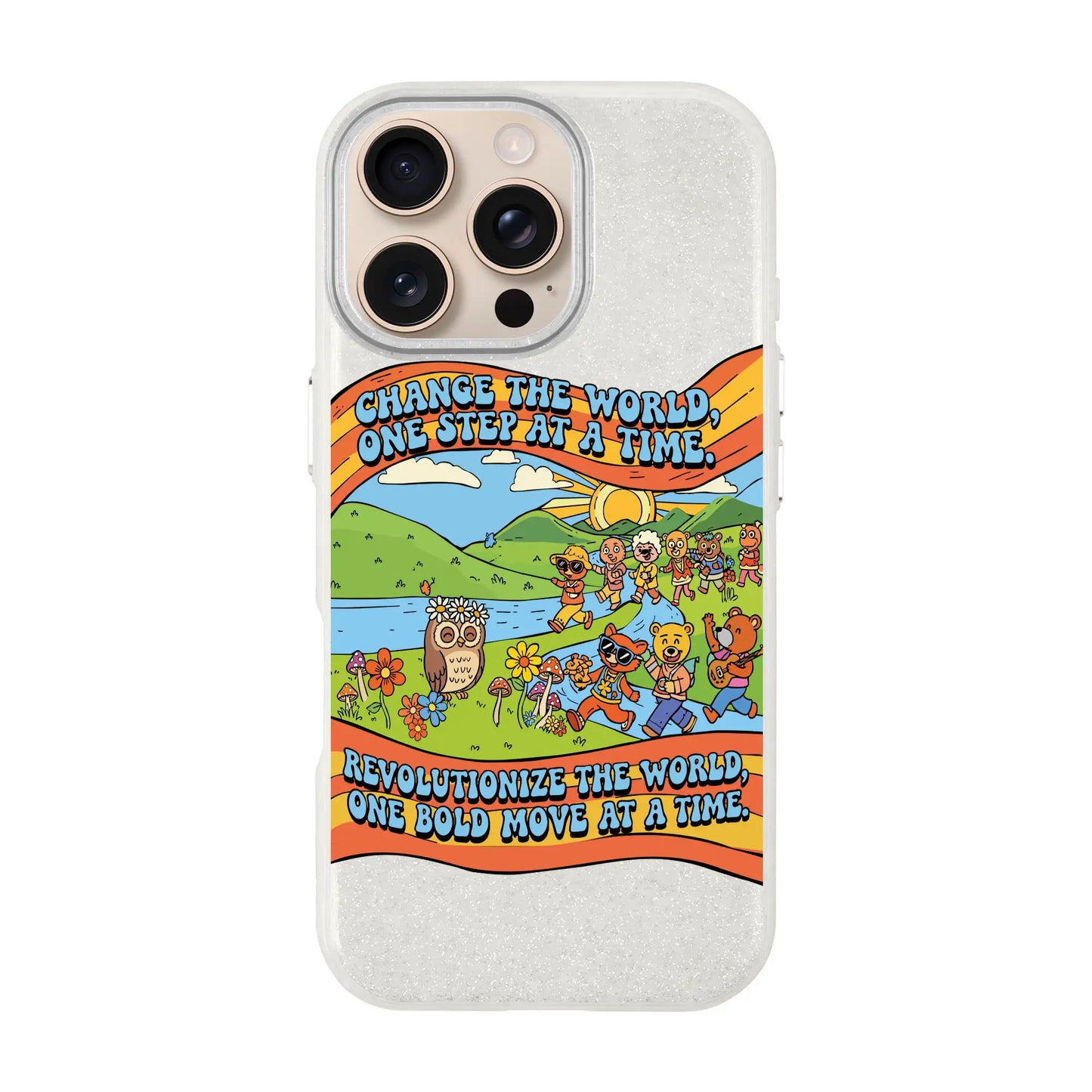 CHANGE THE WORLD-iPhone 16 Pro Max Radiant Kılıf MagSafe Özellikli