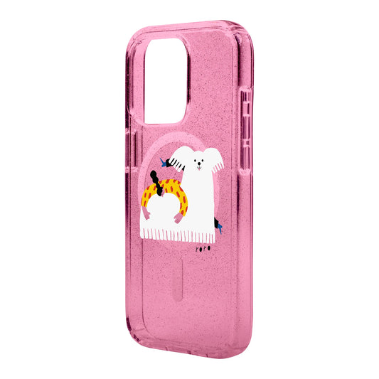 FANCY DOG-iPhone 15 Pro Max Shiny Kılıf MagSafe Özellikli