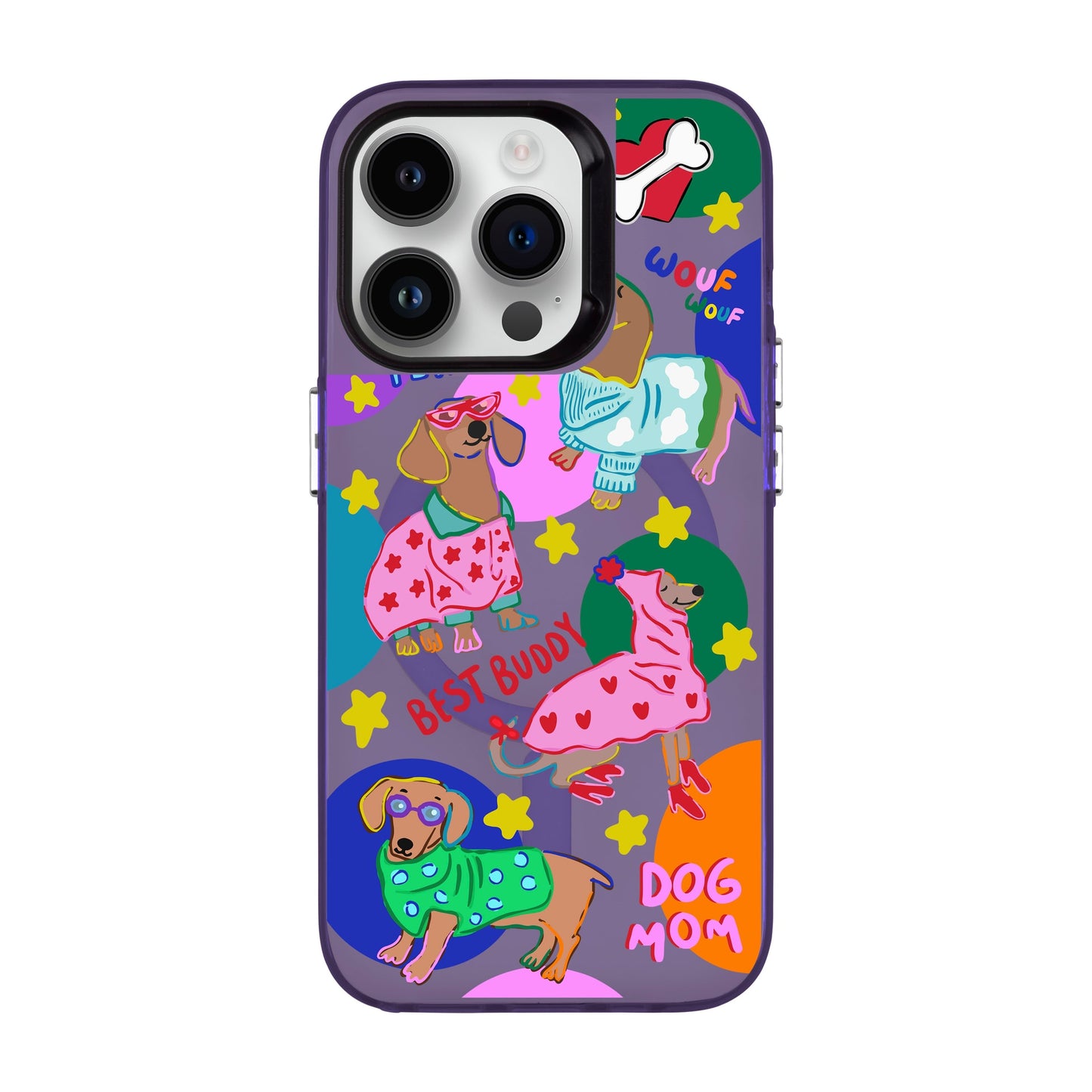 DOG MOM-iPhone 14 Pro Hold Kılıf MagSafe Özellikli