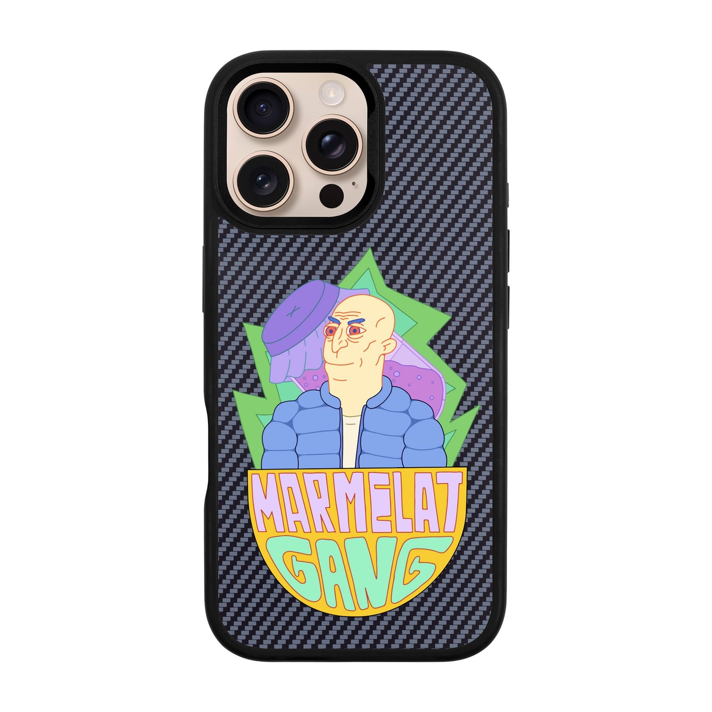 MARMELAT GANG-iPhone 16 Pro Max Plaid Kılıf MagSafe Özellikli