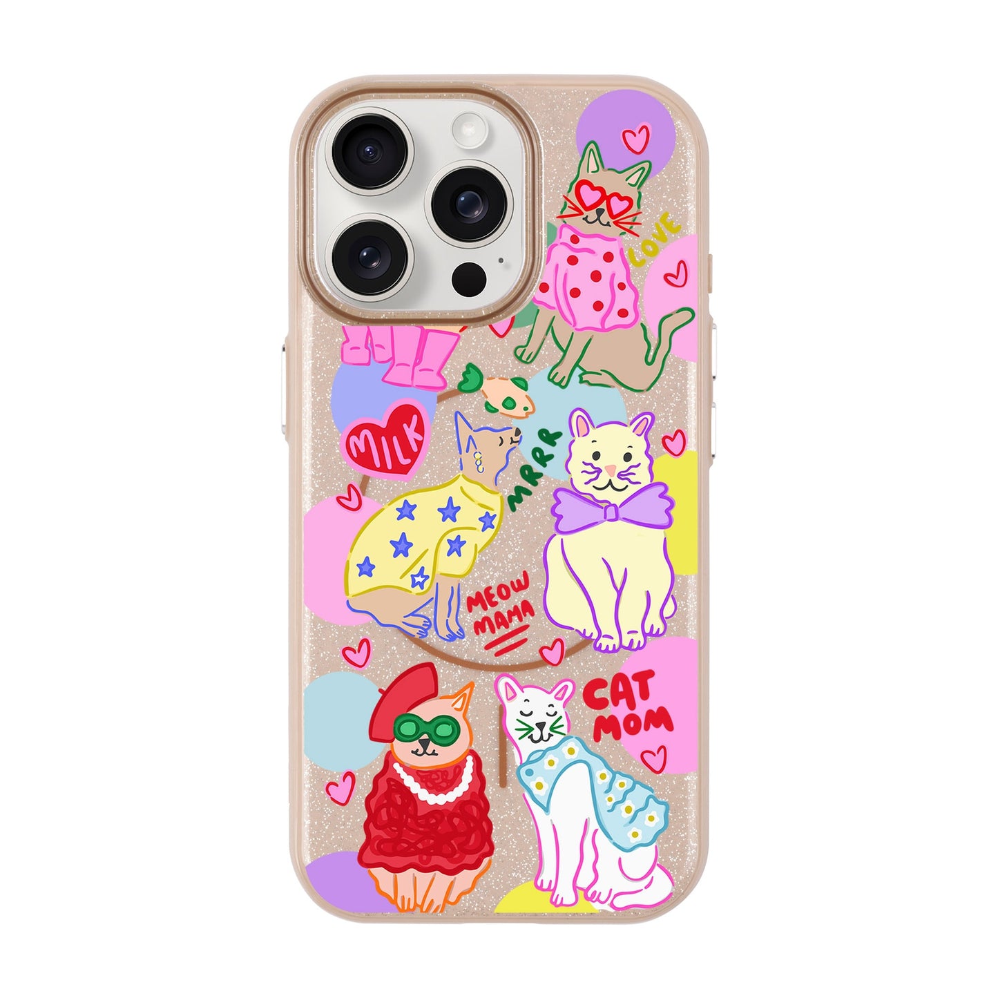 CAT MOM-iPhone 15 Pro Max Radiant Kılıf MagSafe Özellikli
