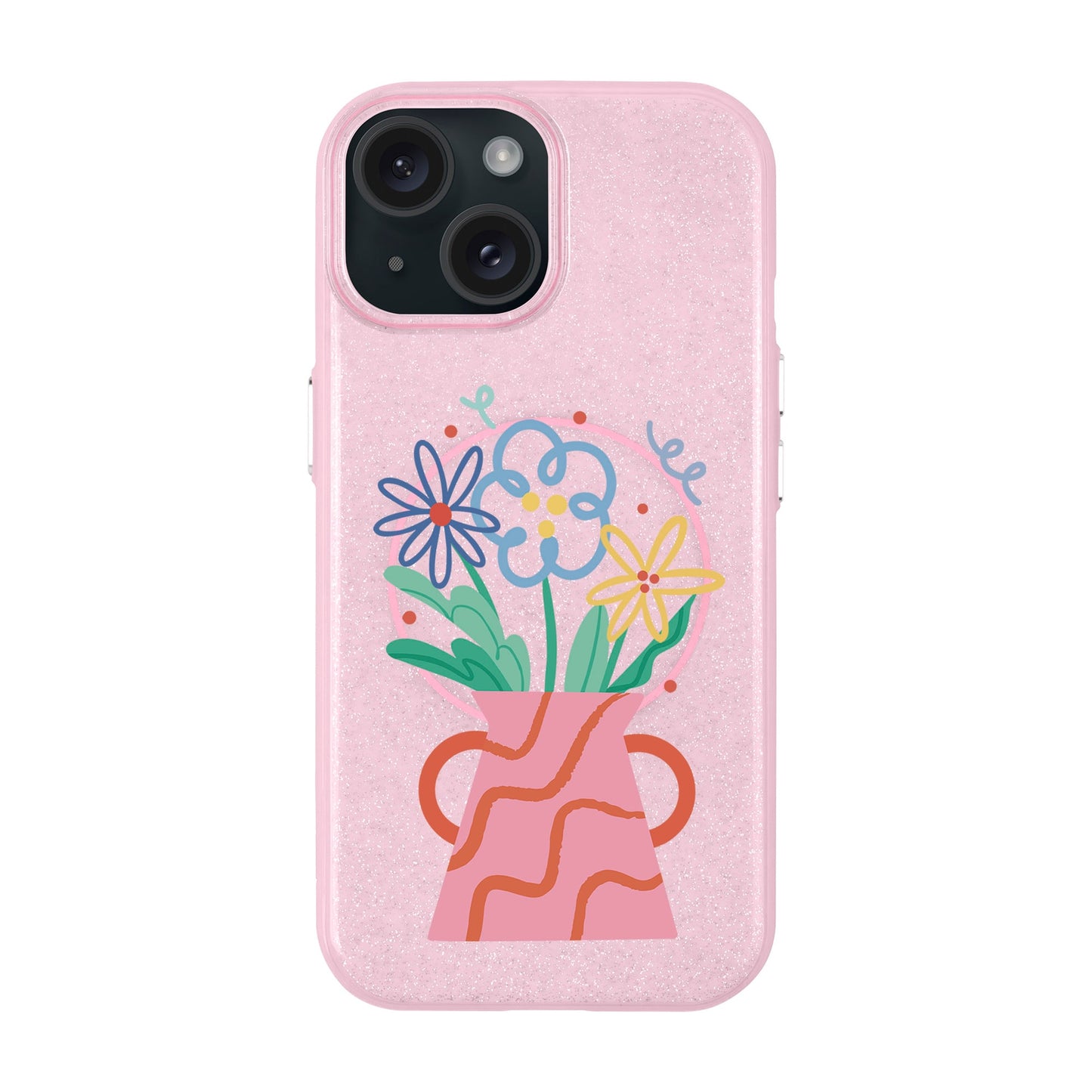 PINK VASE-iPhone 14 Radiant Kılıf MagSafe Özellikli
