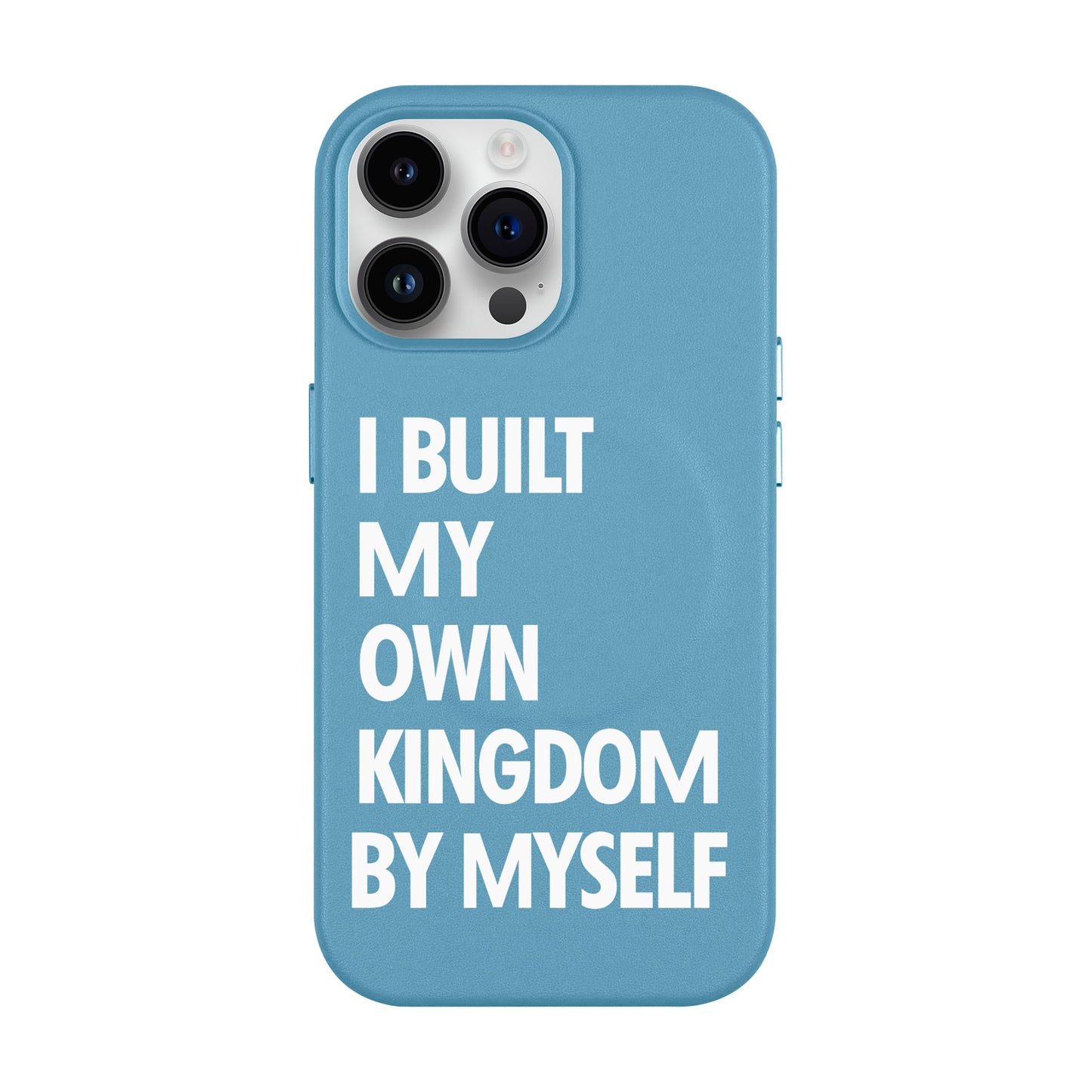 KINGDOM-iPhone 14 Pro Max Leather Kılıf MagSafe Özellikli