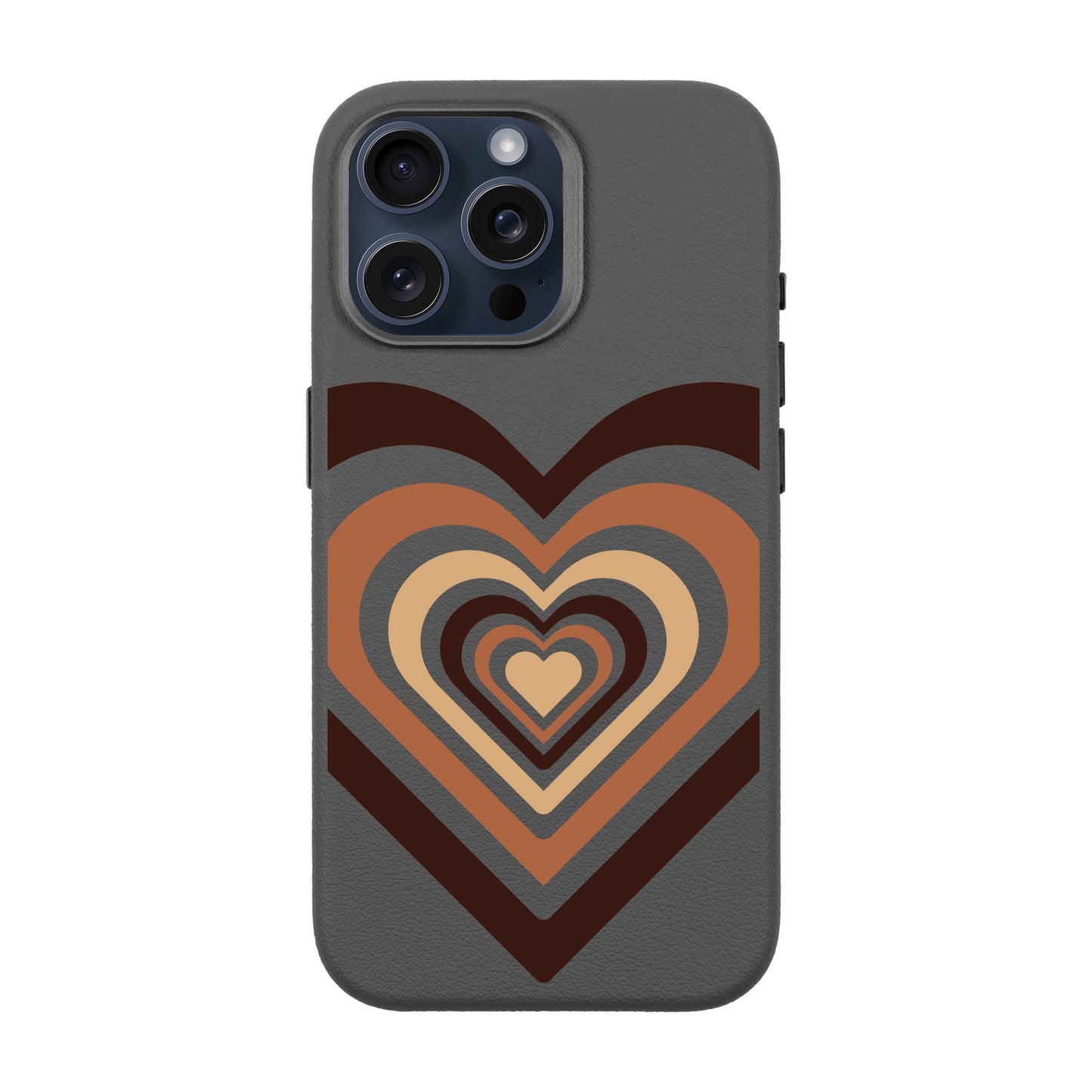 HEART-iPhone 15 Pro Max Leather Premium Kılıf MagSafe Özellikli