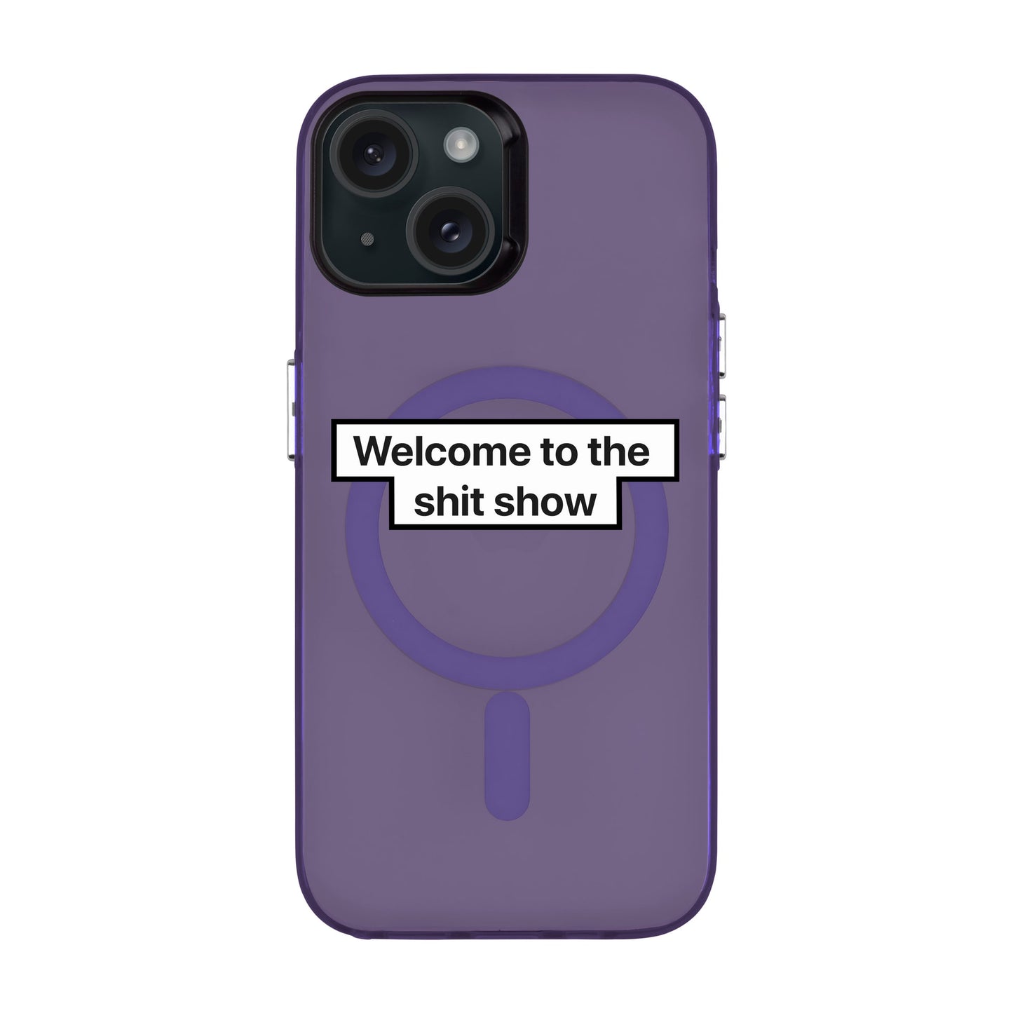 WELCOME-iPhone 15 Hold Kılıf MagSafe Özellikli