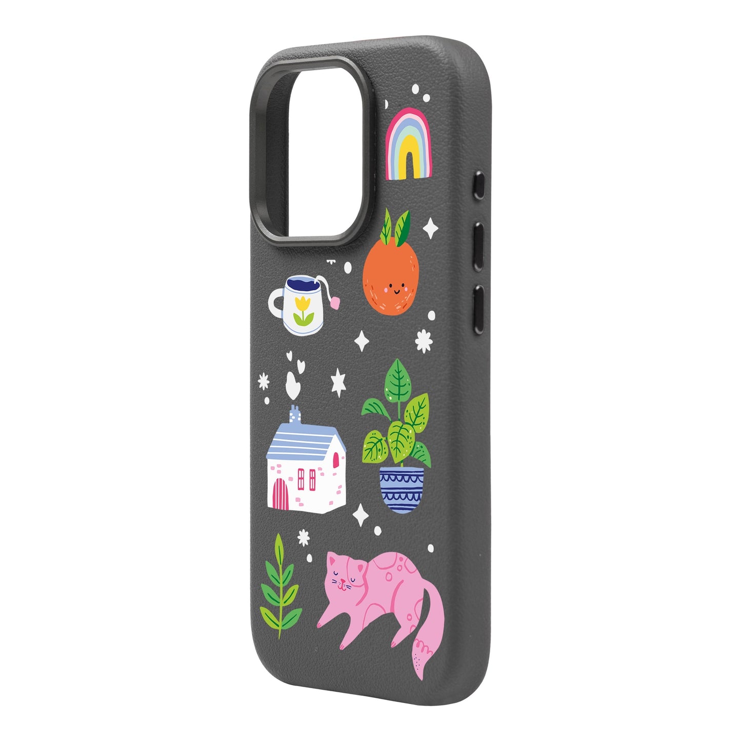 FRESH SPRING-iPhone 16 Leather Premium Kılıf MagSafe Özellikli