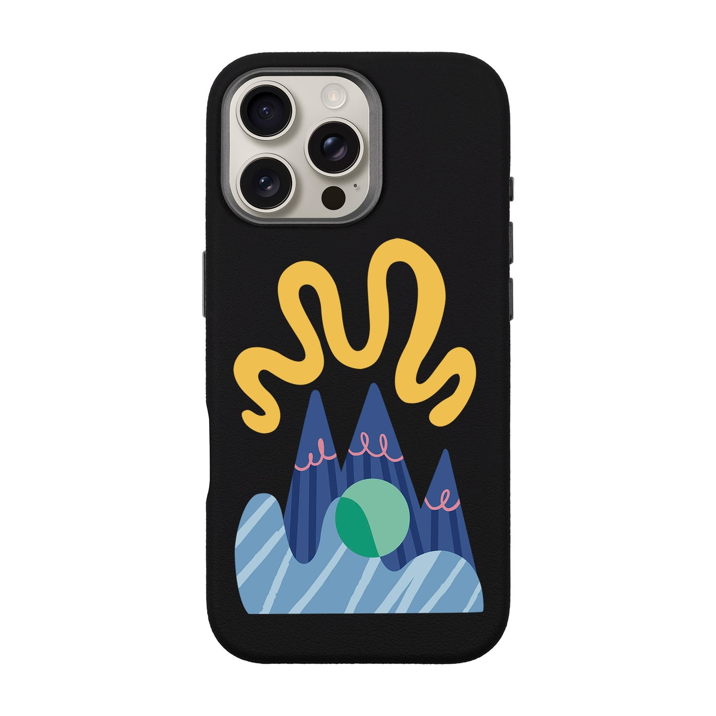MOUNTAIN-iPhone 16 Pro Max Leather Premium Kılıf MagSafe Özellikli