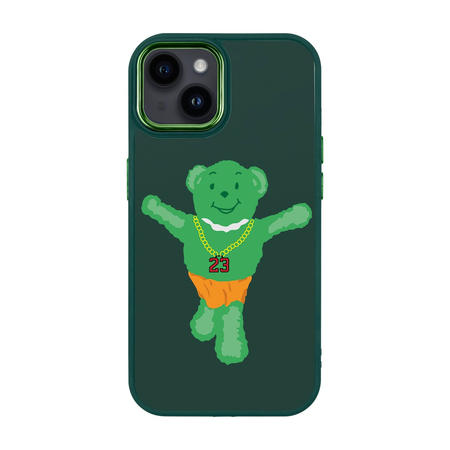 GREEN BEAR-iPhone 14 Plus Proof Kılıf