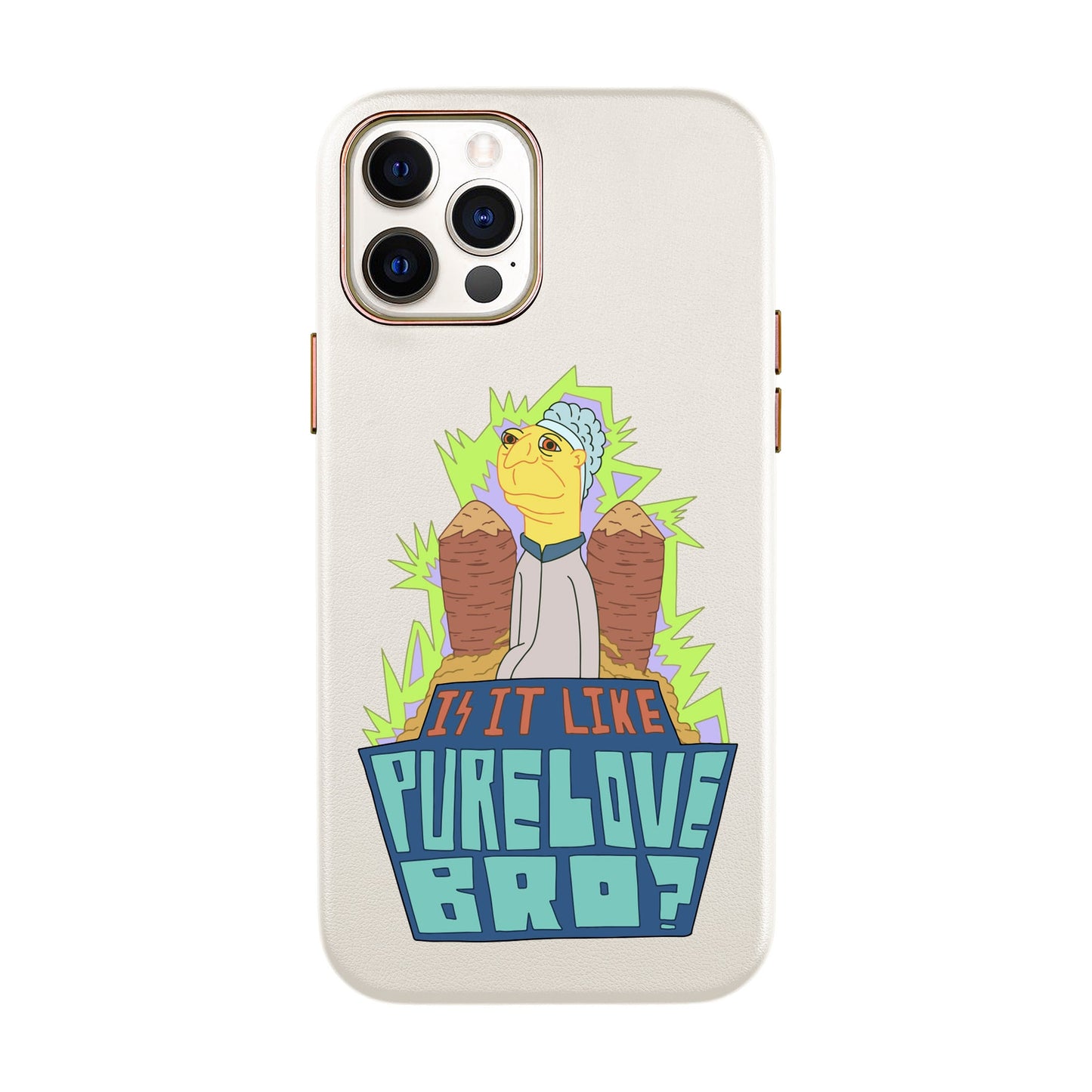 PURE LOVE-iPhone X / Xs Leather Kılıf