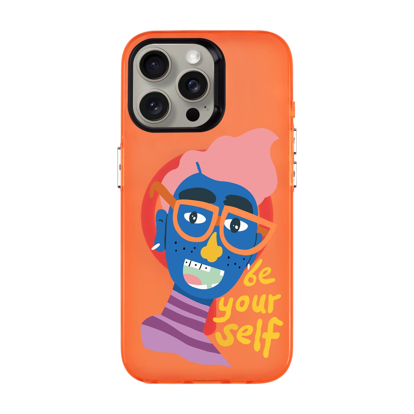 BE YOUR SELF-iPhone 15 Pro Hold Kılıf MagSafe Özellikli
