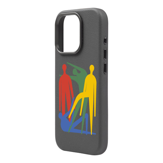 MANBOS-Leather Premium Kılıf MagSafe Özellikli - iPhone 16 Plus