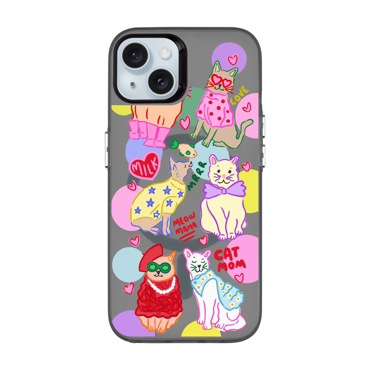 CAT MOM-iPhone 15 Plus Hold Kılıf MagSafe Özellikli