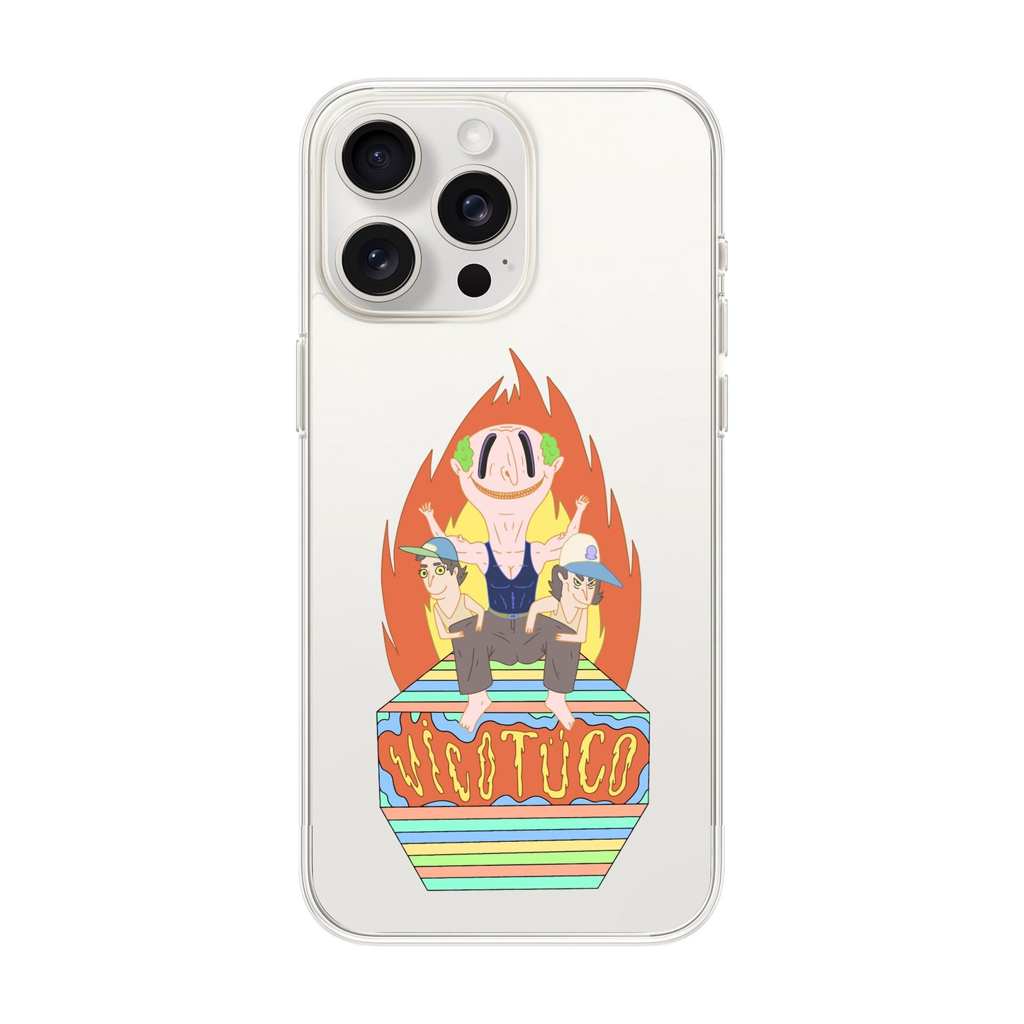 VİCOTÜCO ADAM-iPhone 15 Pro Max Solid Kılıf