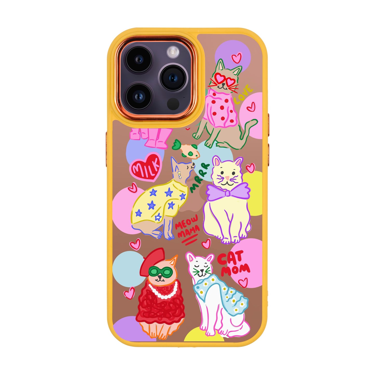 CAT MOM-iPhone 13 Pro Max Proof Kılıf