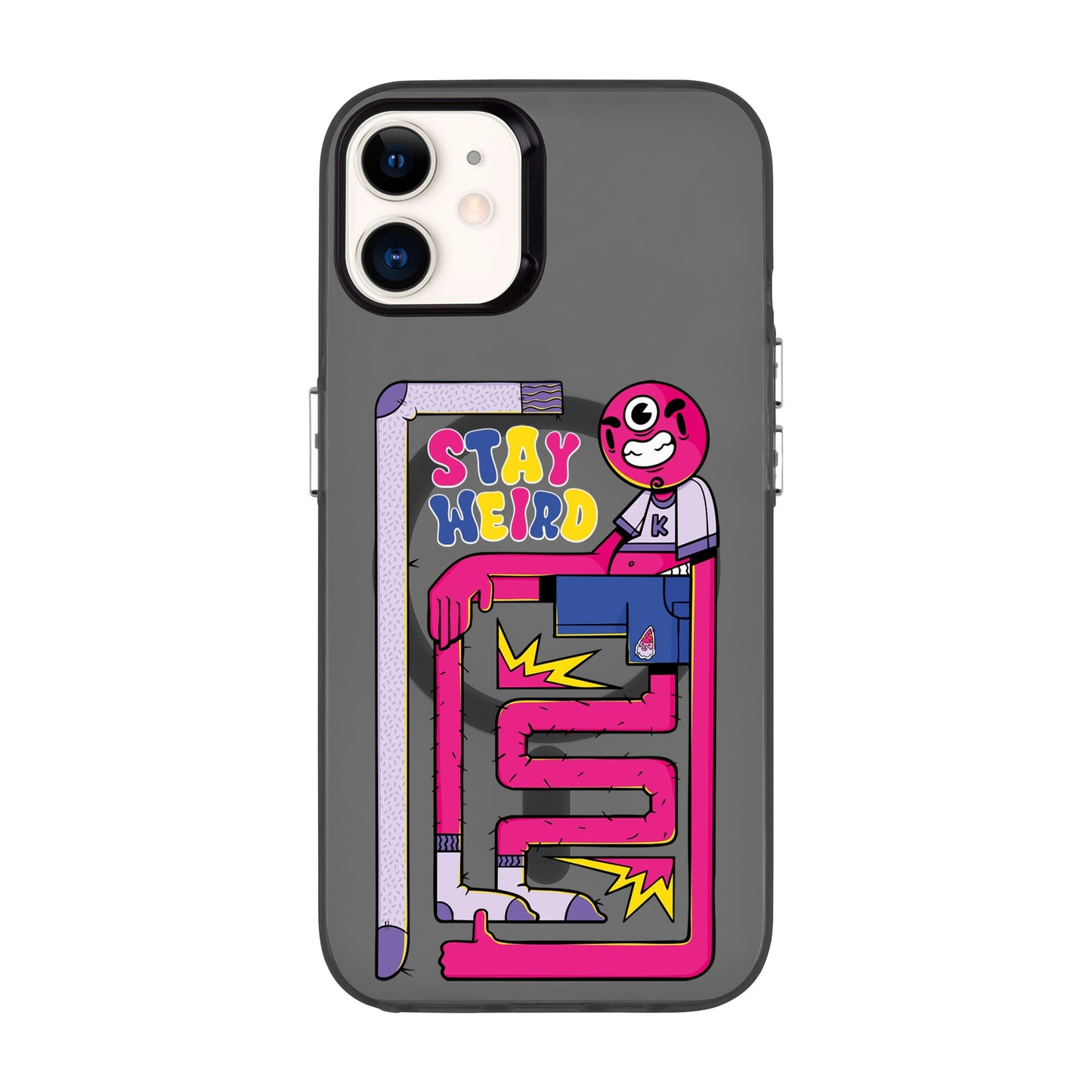 OG TOOTHY-iPhone 12 Hold Kılıf MagSafe Özellikli