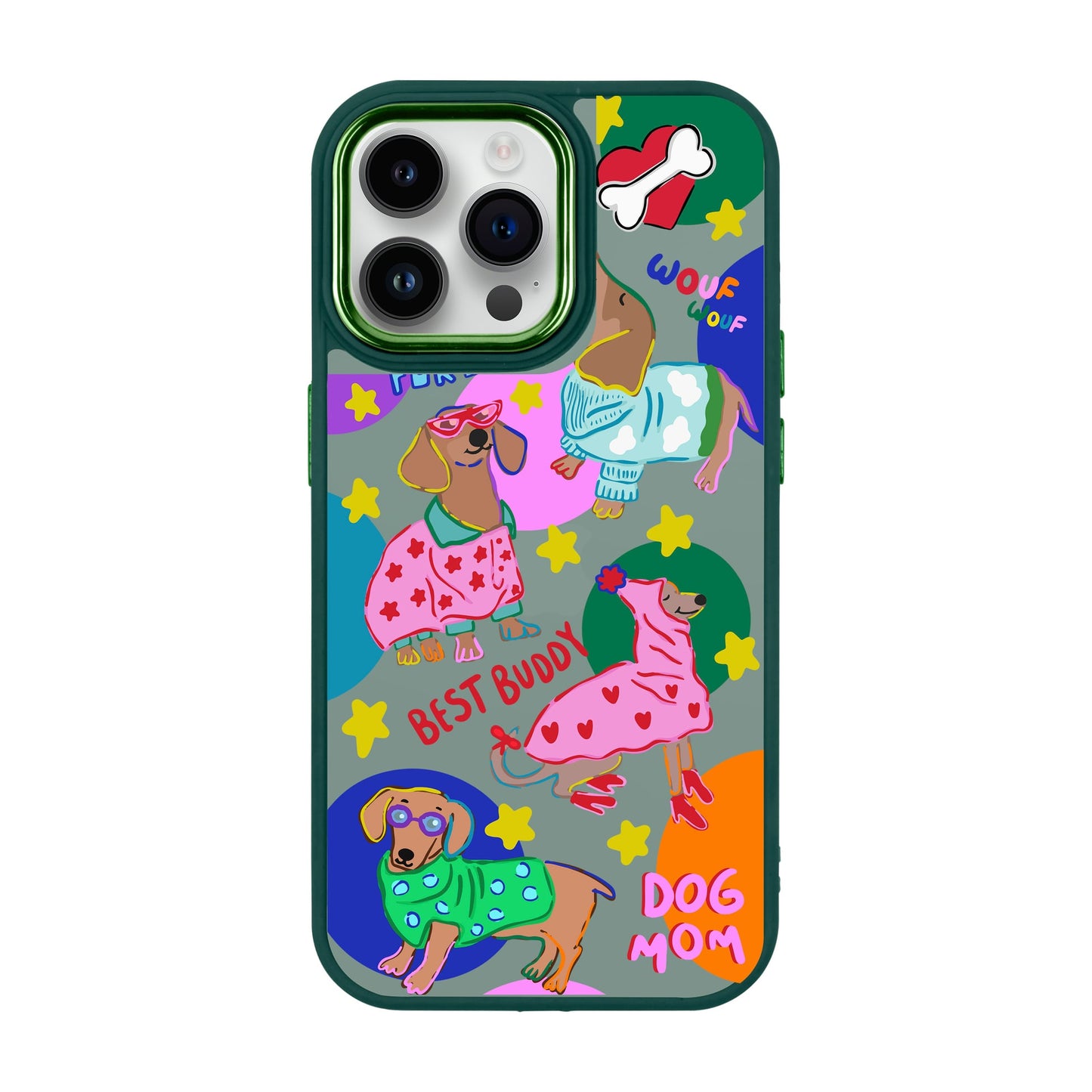DOG MOM-iPhone 13 Pro Max Proof Kılıf