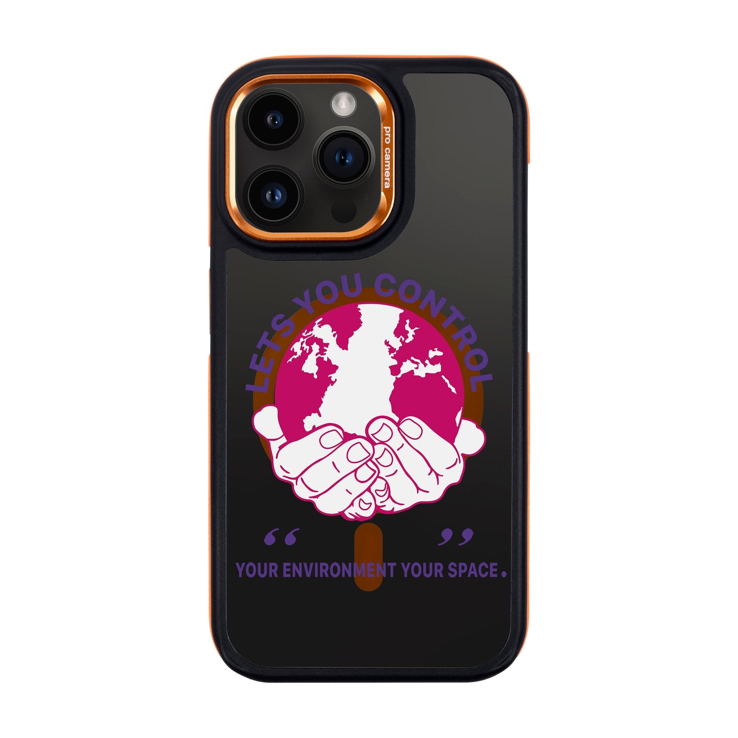 LET'S YOU CONTROL-iPhone 14 Pro Max Dark Kılıf MagSafe Özellikli
