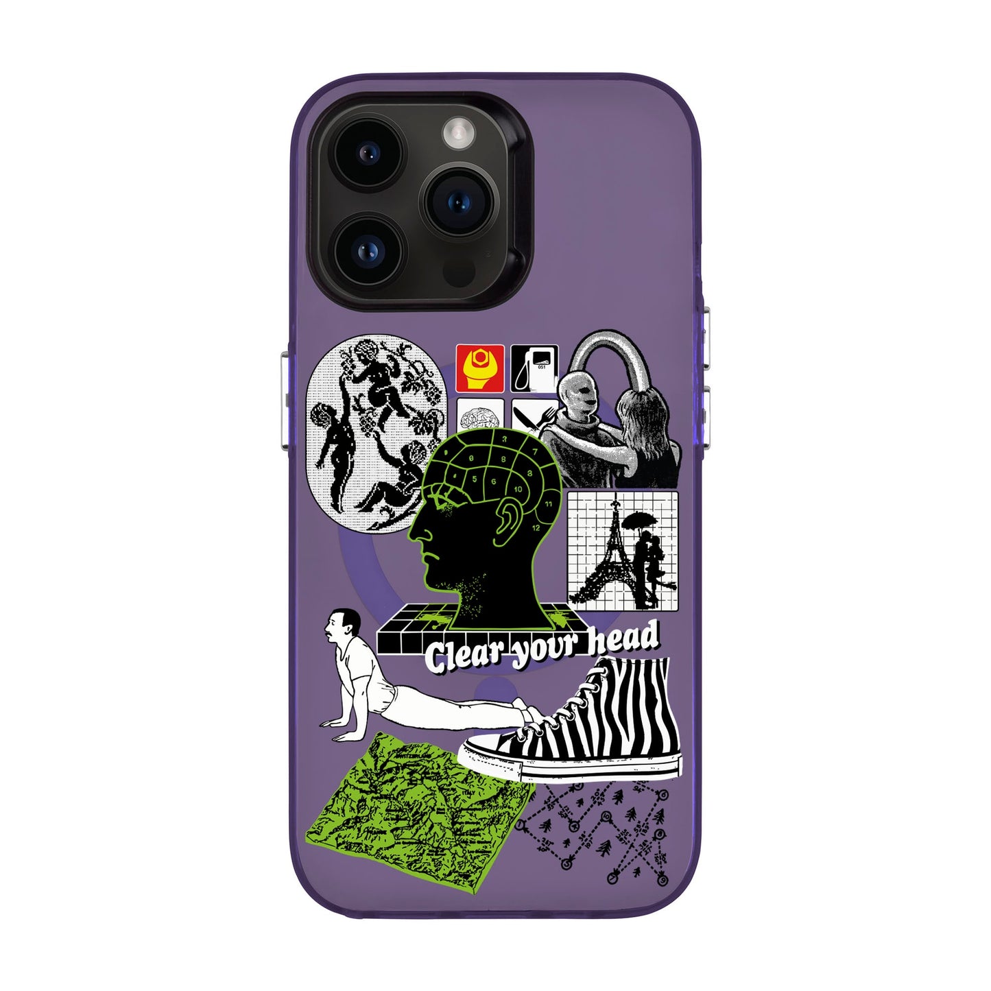 CLEAR YOUR HEAD-iPhone 13 Pro Max Hold Kılıf MagSafe Özellikli