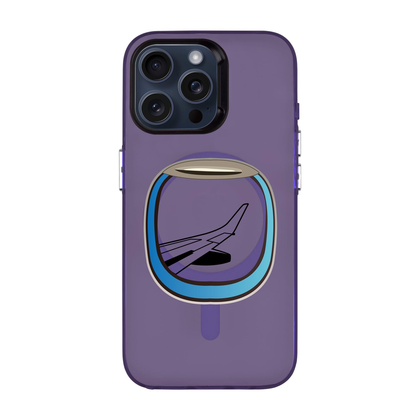 AIRCRAFT WINDOW-iPhone 12 Hold Kılıf MagSafe Özellikli