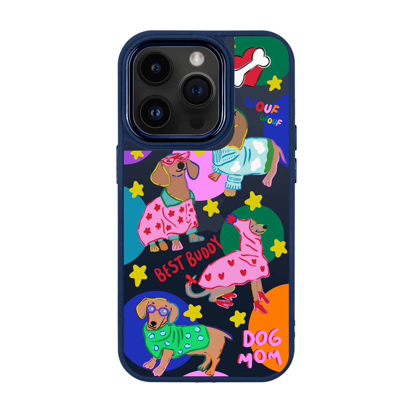 DOG MOM-iPhone 13 Pro Proof Kılıf