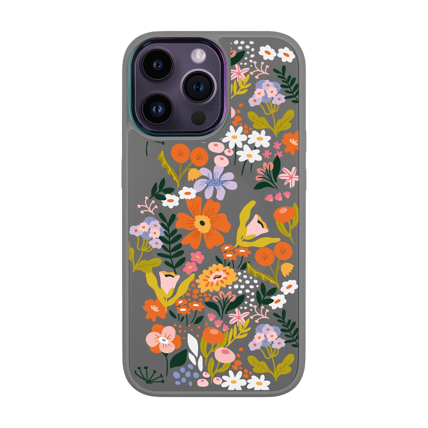 FLOWER-iPhone 14 Pro Max Vigor Kılıf MagSafe Özellikli