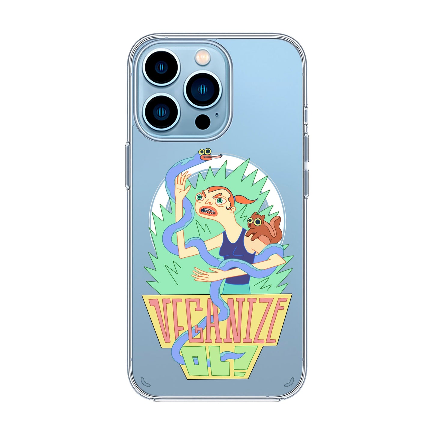 VEGANİZE-iPhone 11 Pro Max Solid Kılıf MagSafe Özellikli