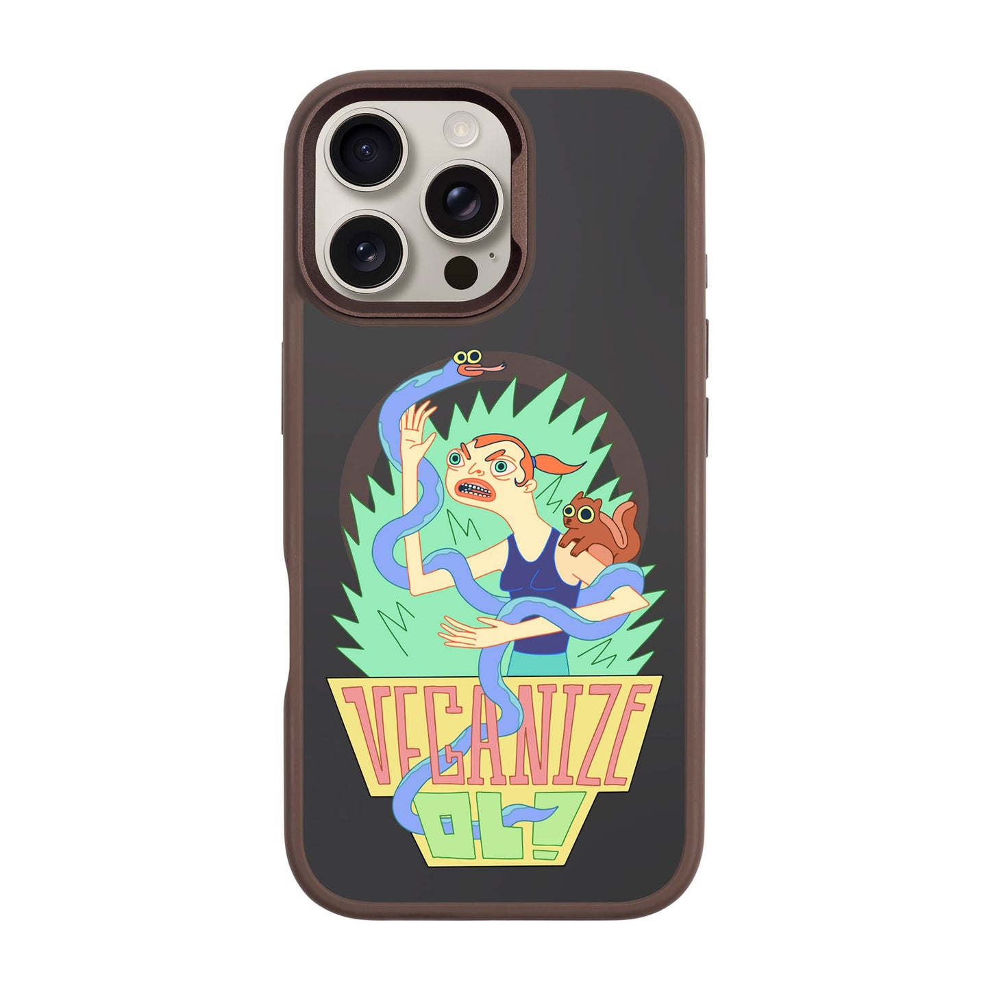 VEGANİZE-iPhone 16 Pro Max Rise Kılıf MagSafe Özellikli