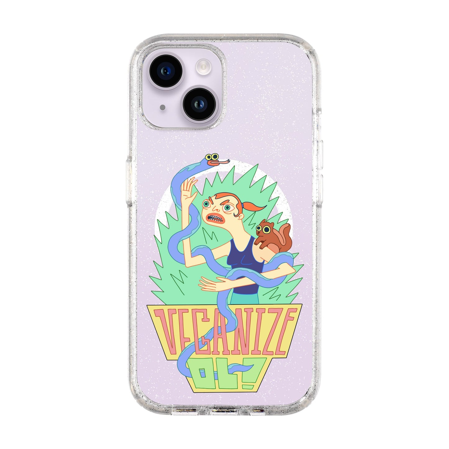 VEGANİZE-iPhone 14 Shiny Kılıf MagSafe Özellikli